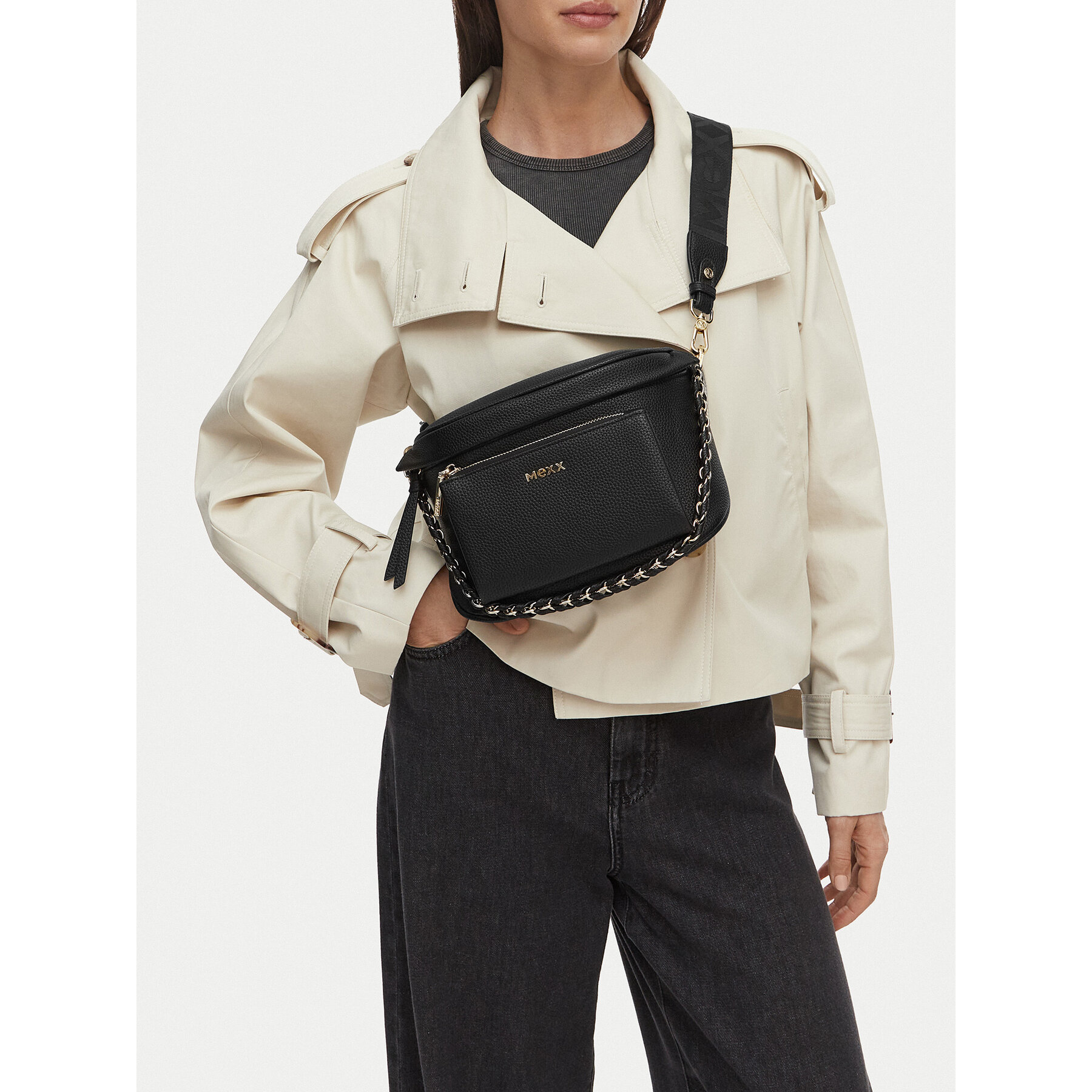 Geantă MEXX MEXX-S-005-07 Negru