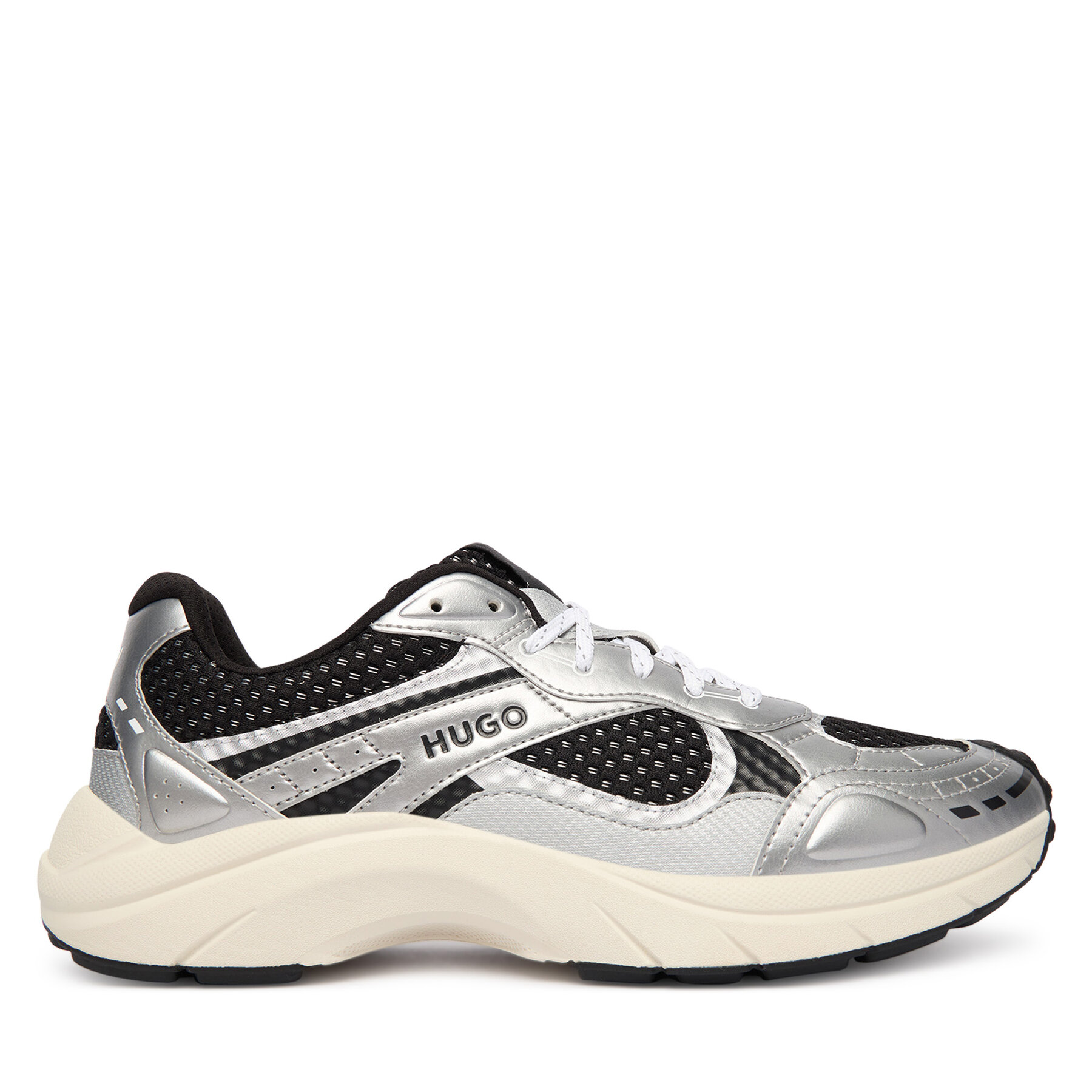 Sneakersy HUGO GO2 50558025 Strieborná