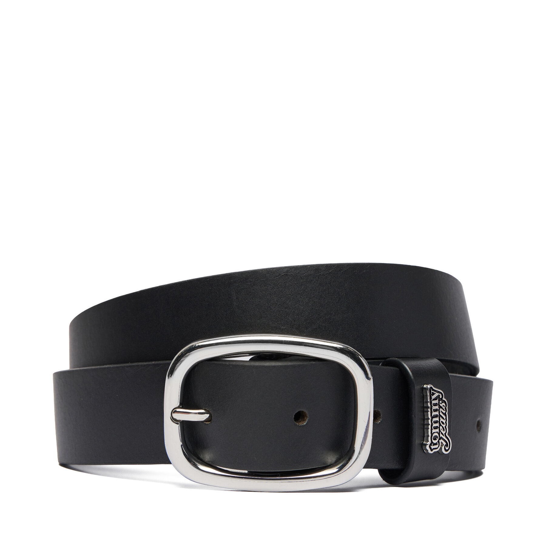 Curea Tommy Jeans Tjw Oval 3.0 Buckle AW0AW18812 Negru