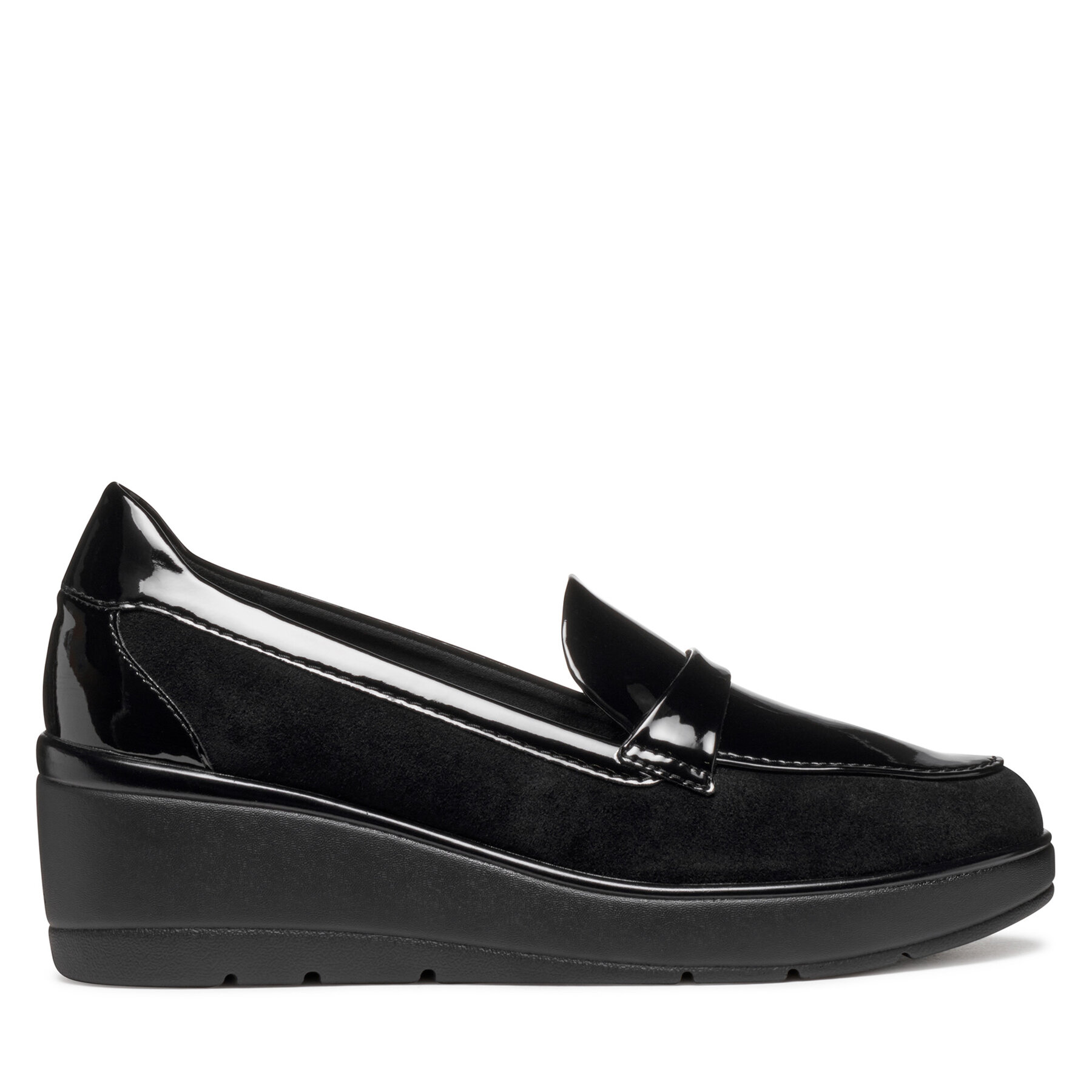 Pantofi Geox D Ilde D46RAB 02202 C9999 Negru