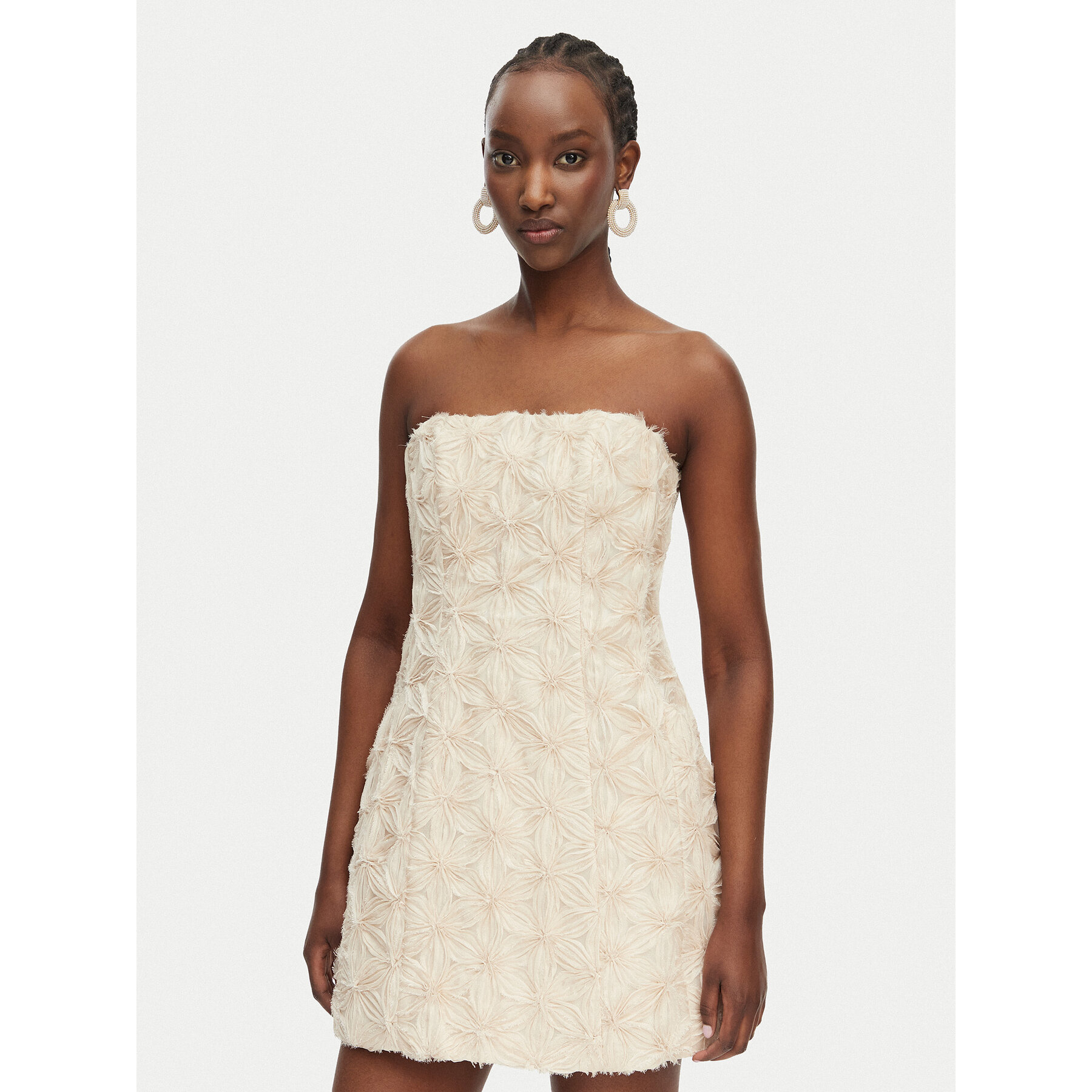 Bardot Coctailkleid Karoline 60099DB6 Beige Regular Fit