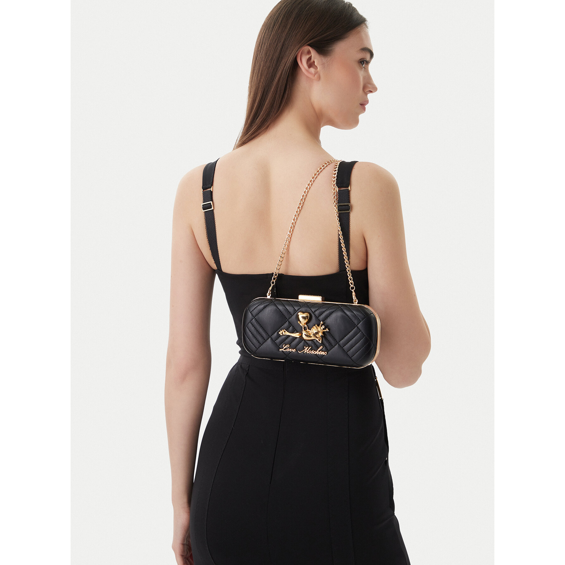 Kabelka LOVE MOSCHINO JC4270PP0OKH100C Čierna