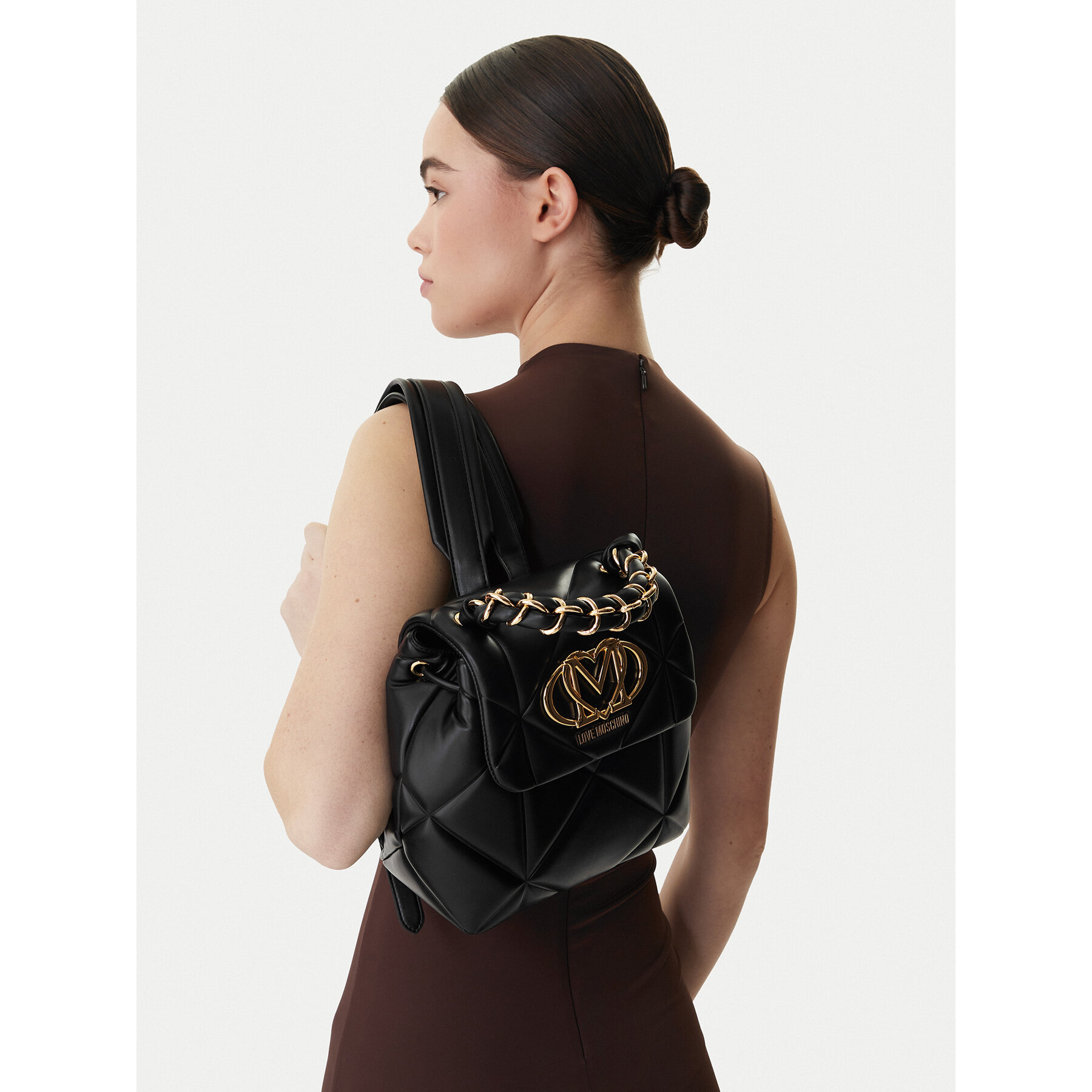 Ruksak LOVE MOSCHINO JC4114PP1OLC0000 Crna