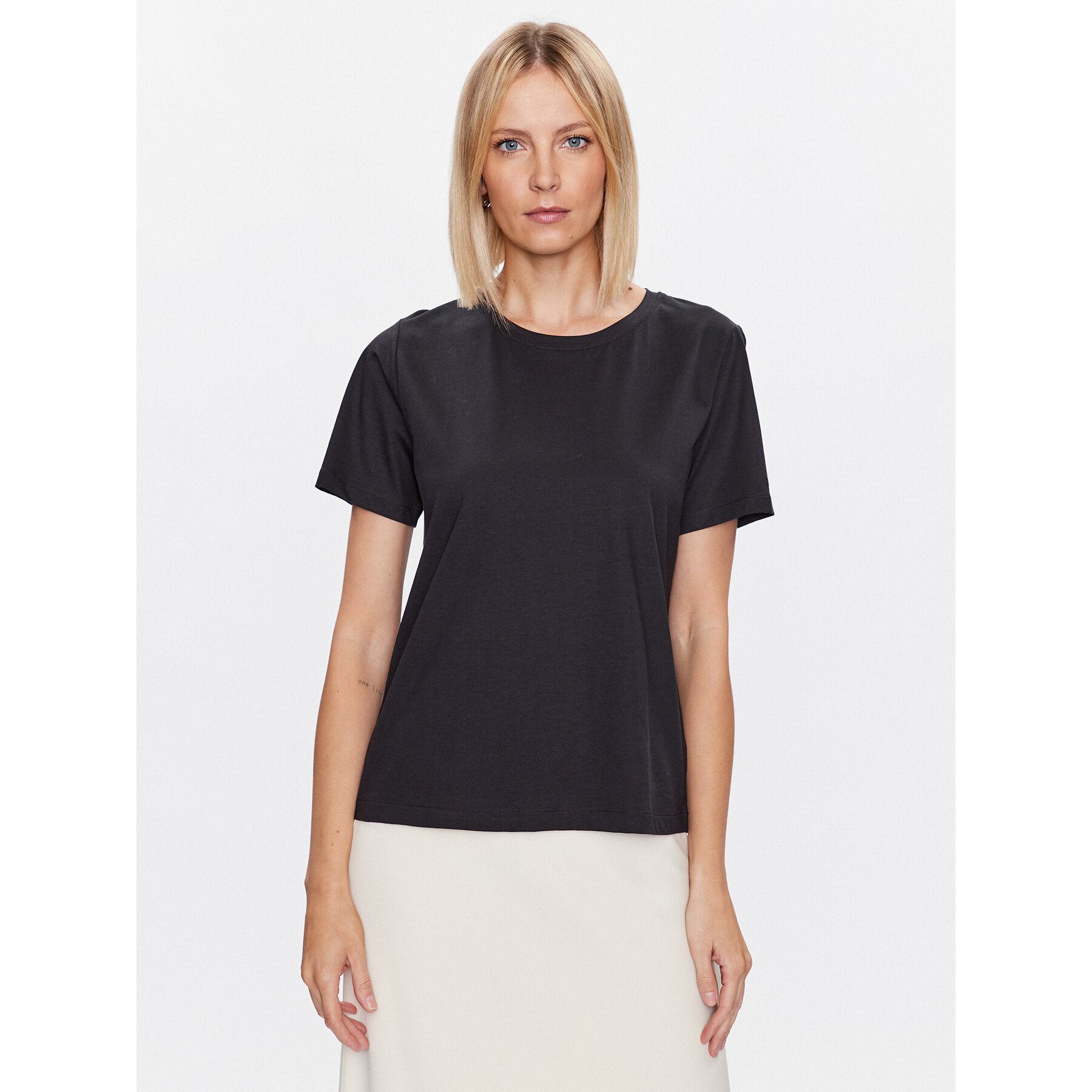 Calvin Klein Marškinėliai K20K205410 Juoda Regular Fit