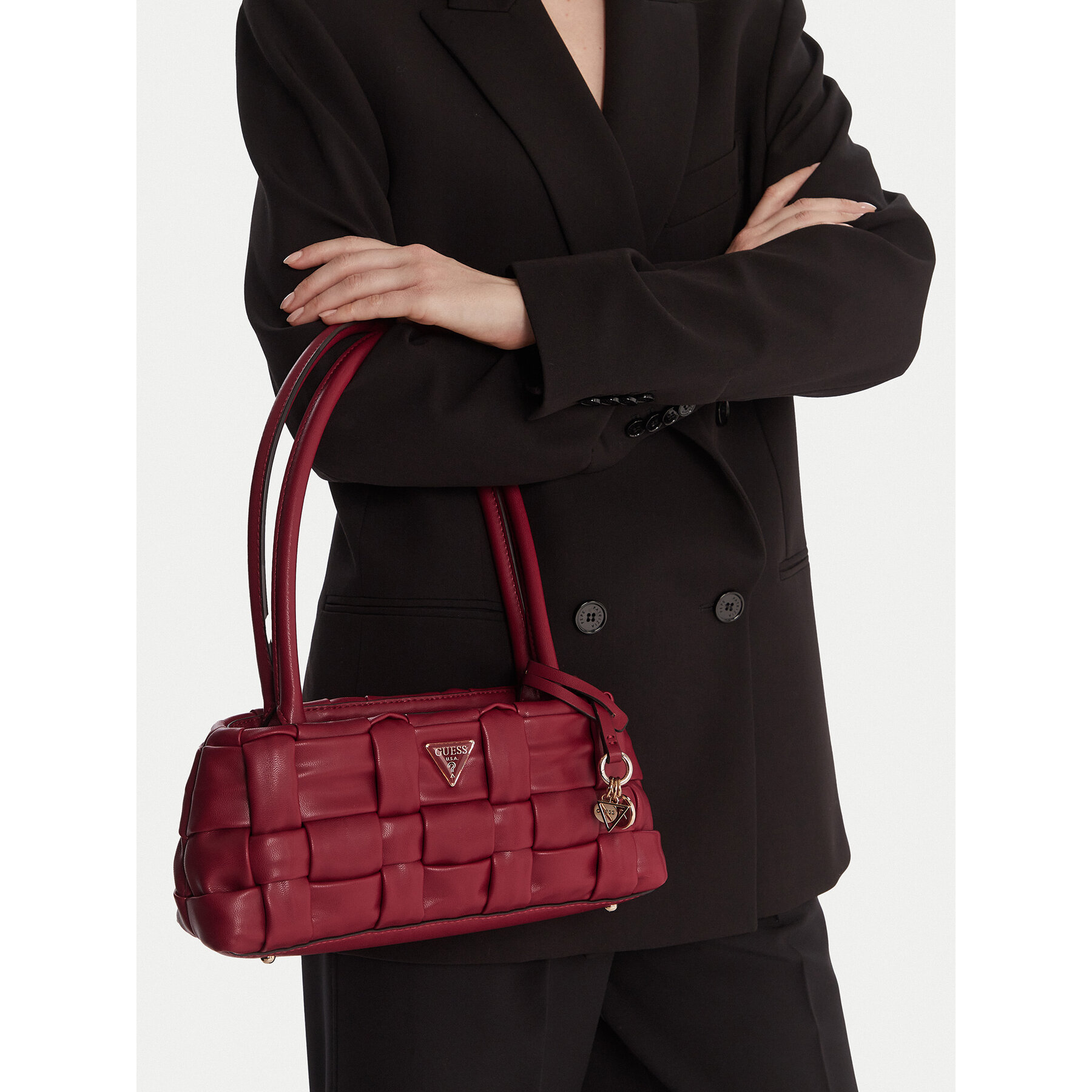 Дамска чанта Guess Marion HWWG80 72080 Червен