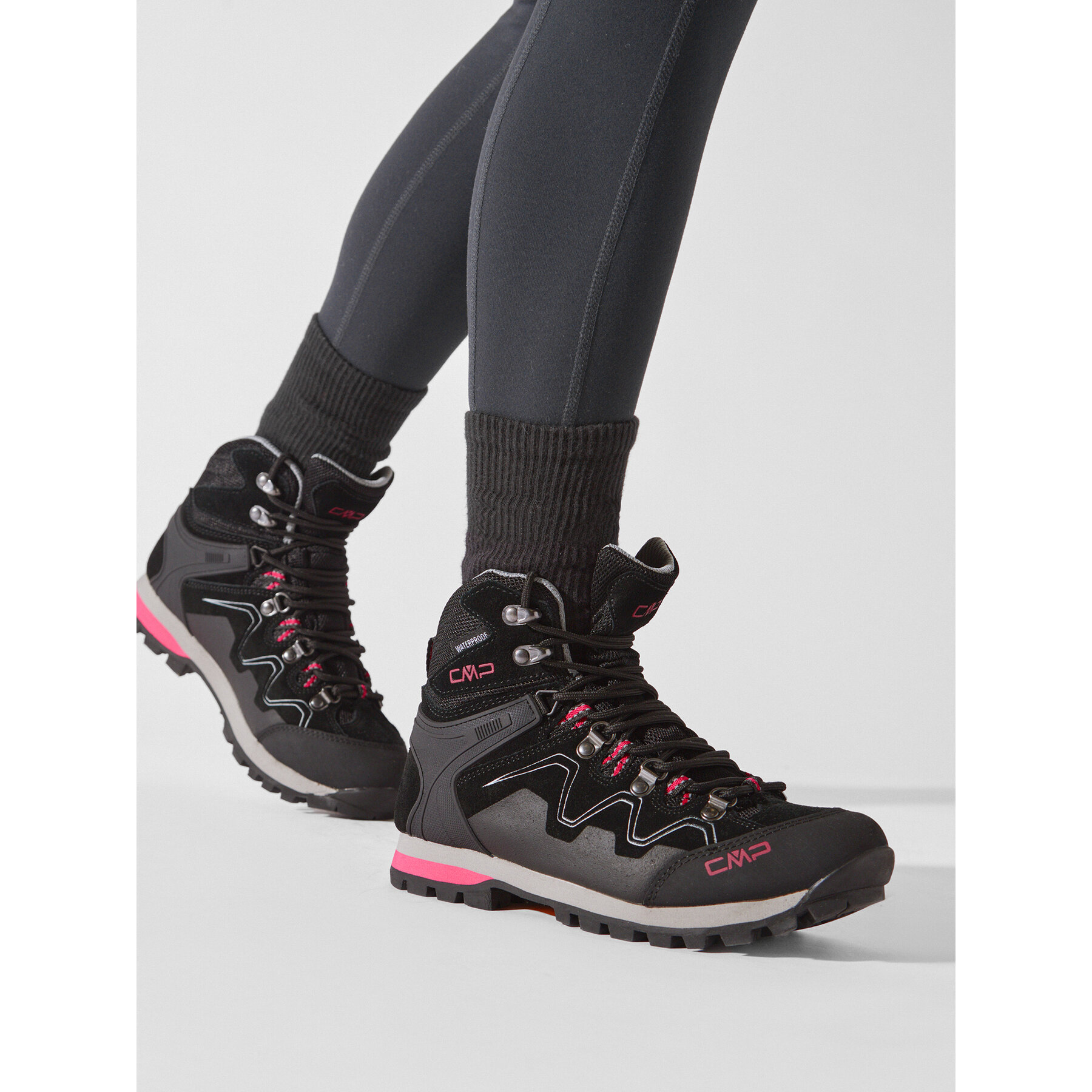 Trekingová obuv CMP Athunis Mid Wmn Trekking Shoe Wp 31Q4976 Čierna