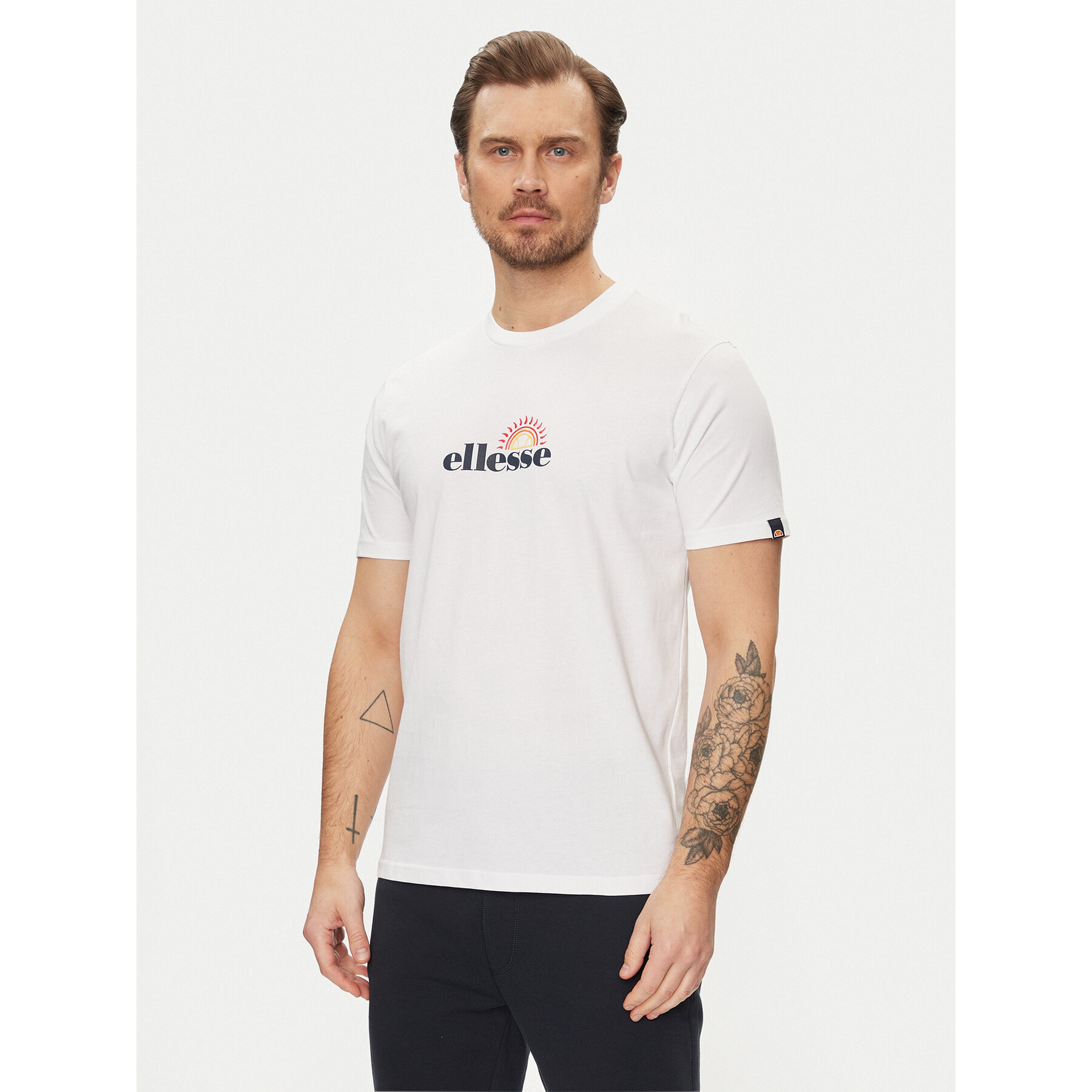 Ellesse Ellesse T-Shirt Trea SHV20126 Λευκό Regular Fit