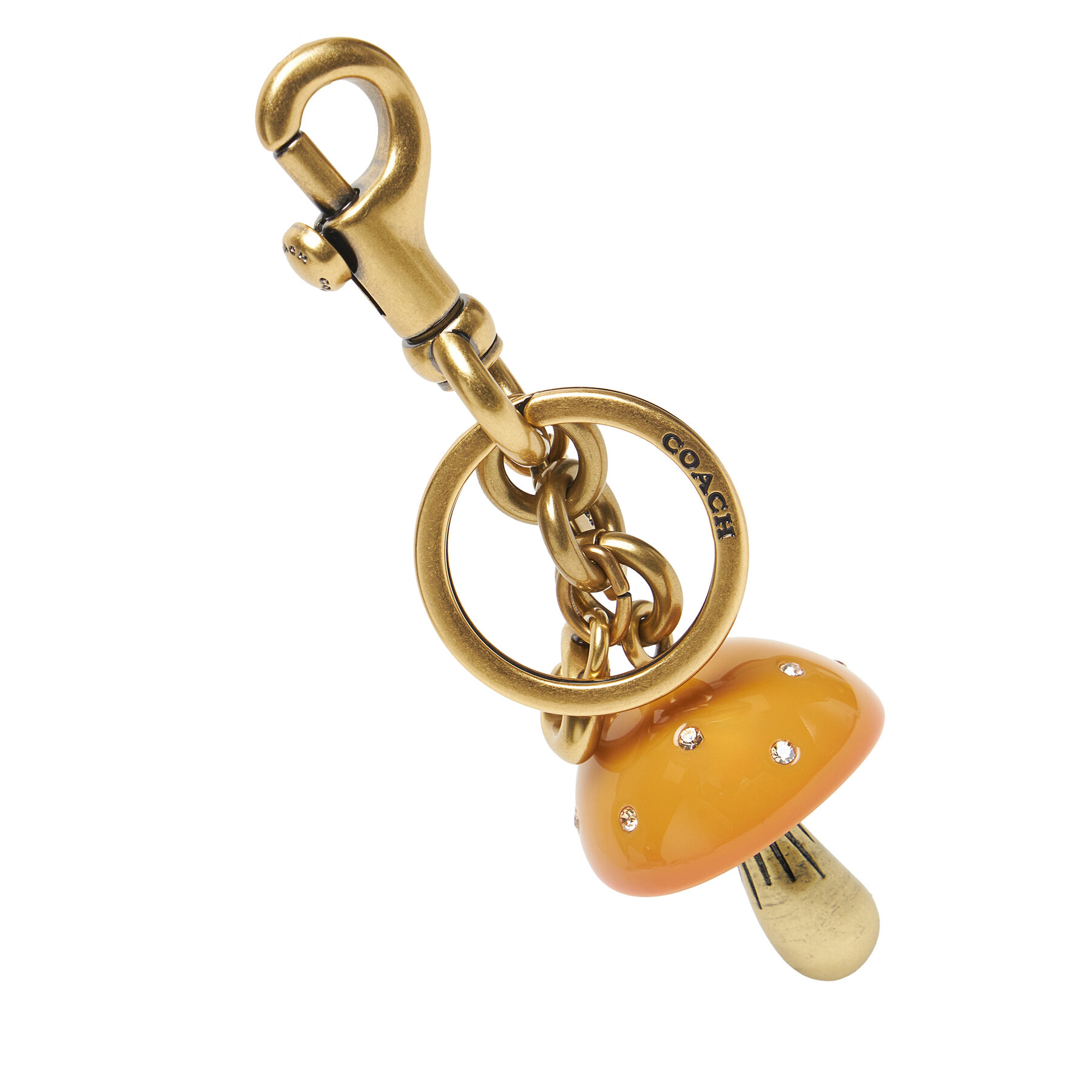 Ключодържател Coach Mushroom CZ123 Златист