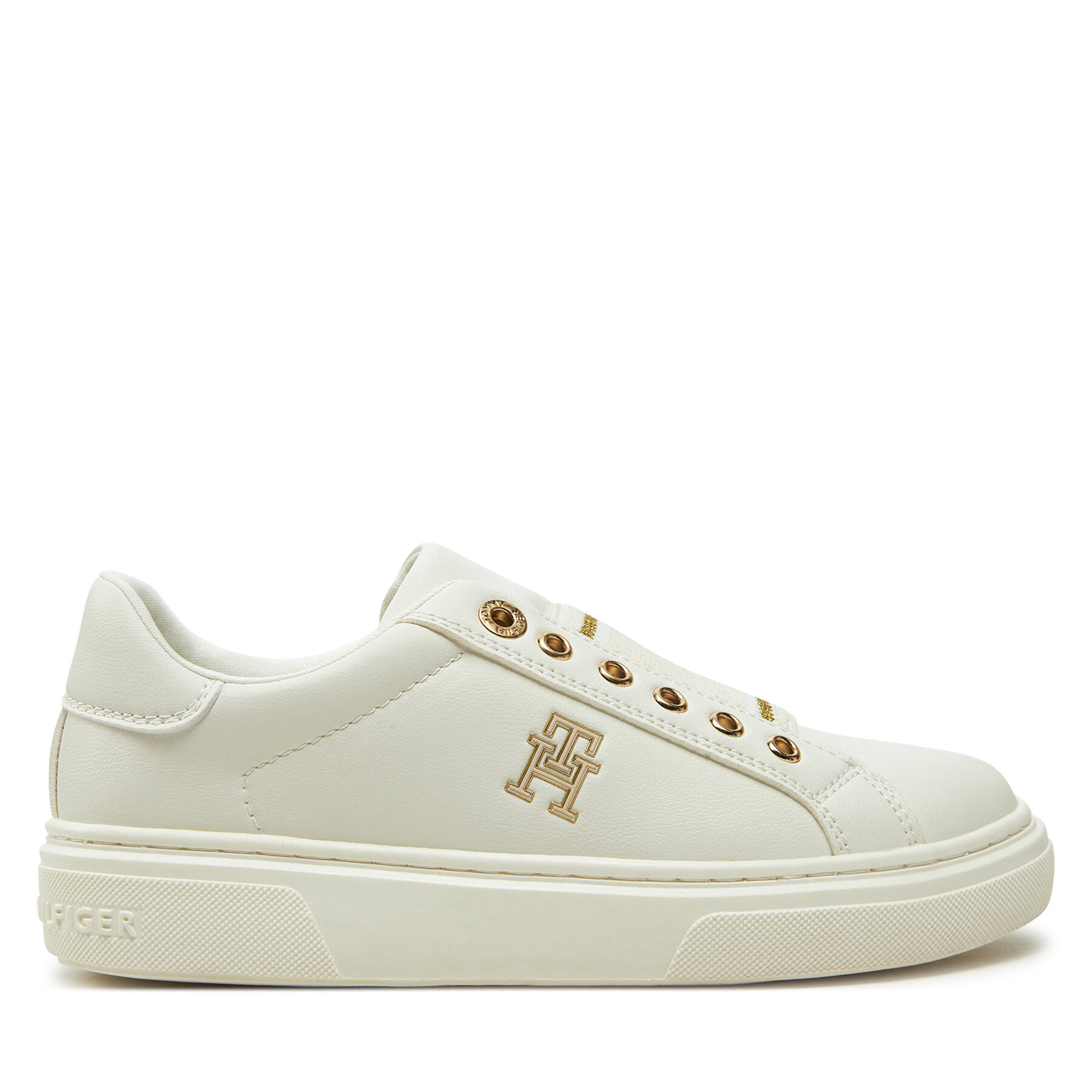 Sportcipők Tommy Hilfiger Low Cut Sneaker T3A9-33744-1355 S Fehér