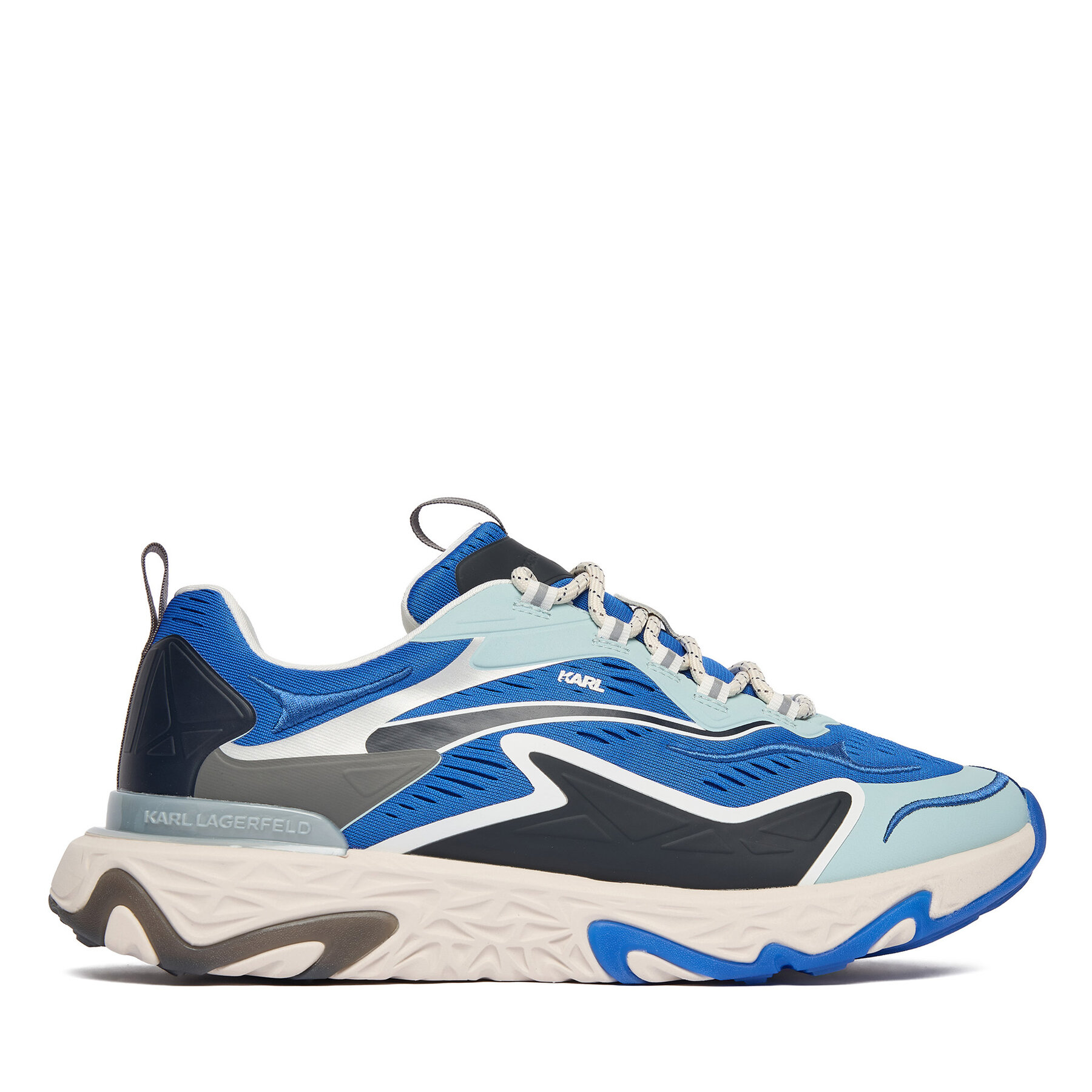 Sneakers KARL LAGERFELD Blaze KL52428 Albastru