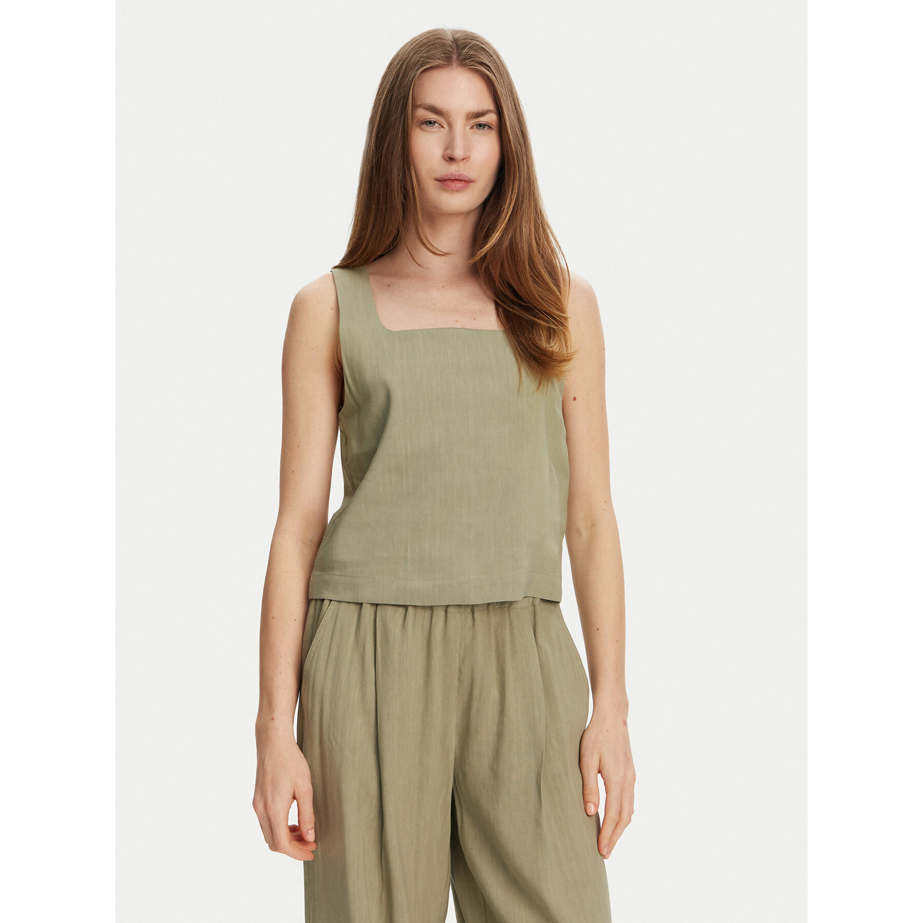 Marella Marškinėliai Terni 2513161055 Žalia Regular Fit