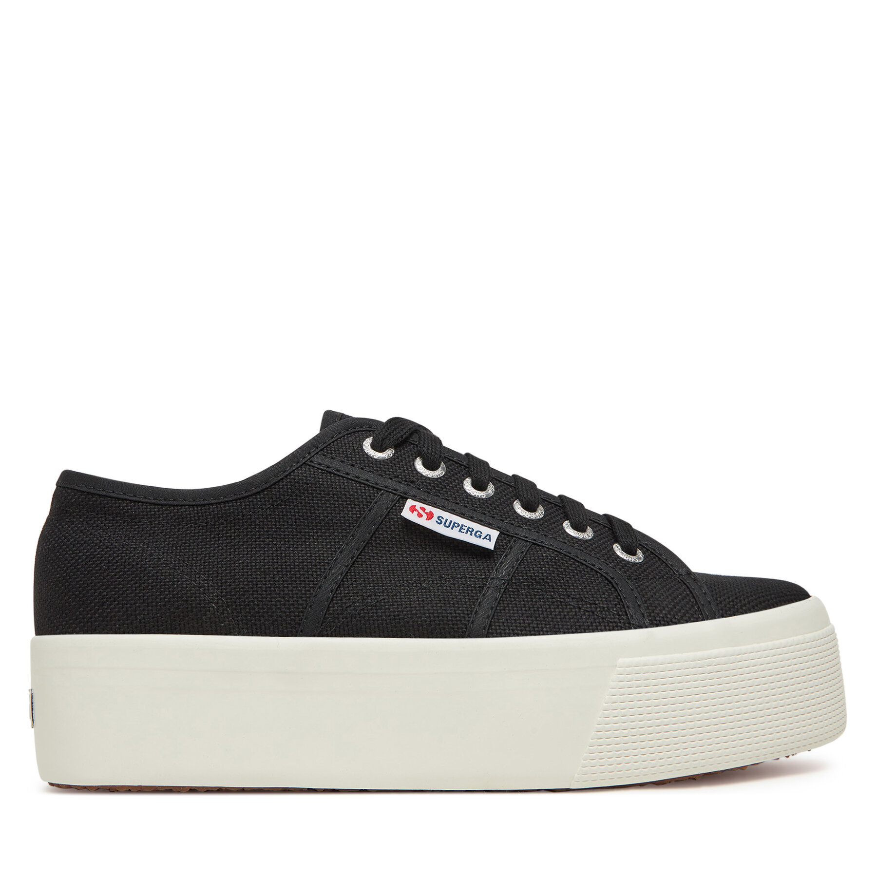 Teniși Superga 2790 Platform S9111LW Negru