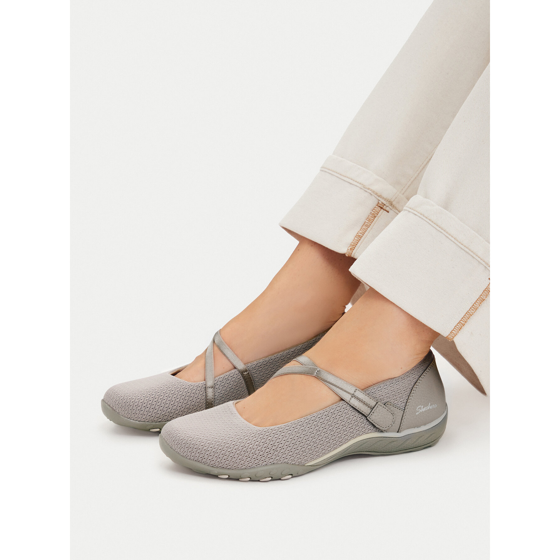 Балеринки Skechers 100771/TPE Сив