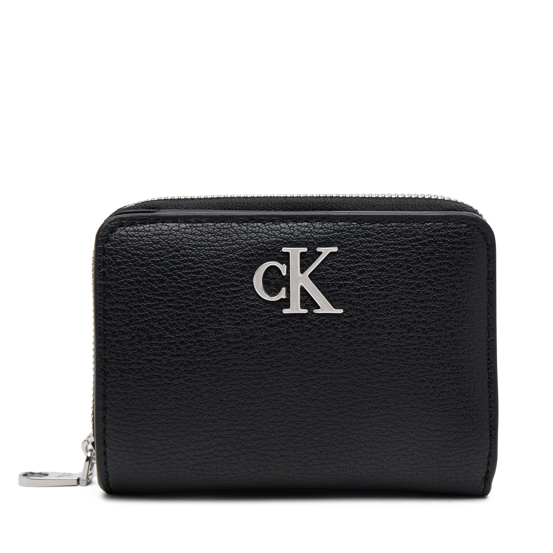 Kis női pénztárca Calvin Klein Jeans Mnml Mngrm Md Flp Zp LV04K1009G Fekete