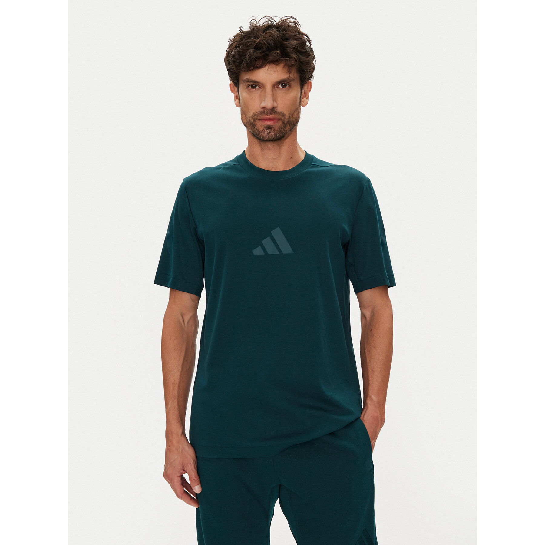 adidas Póló Z.N.E. JW4736 Zöld Regular Fit