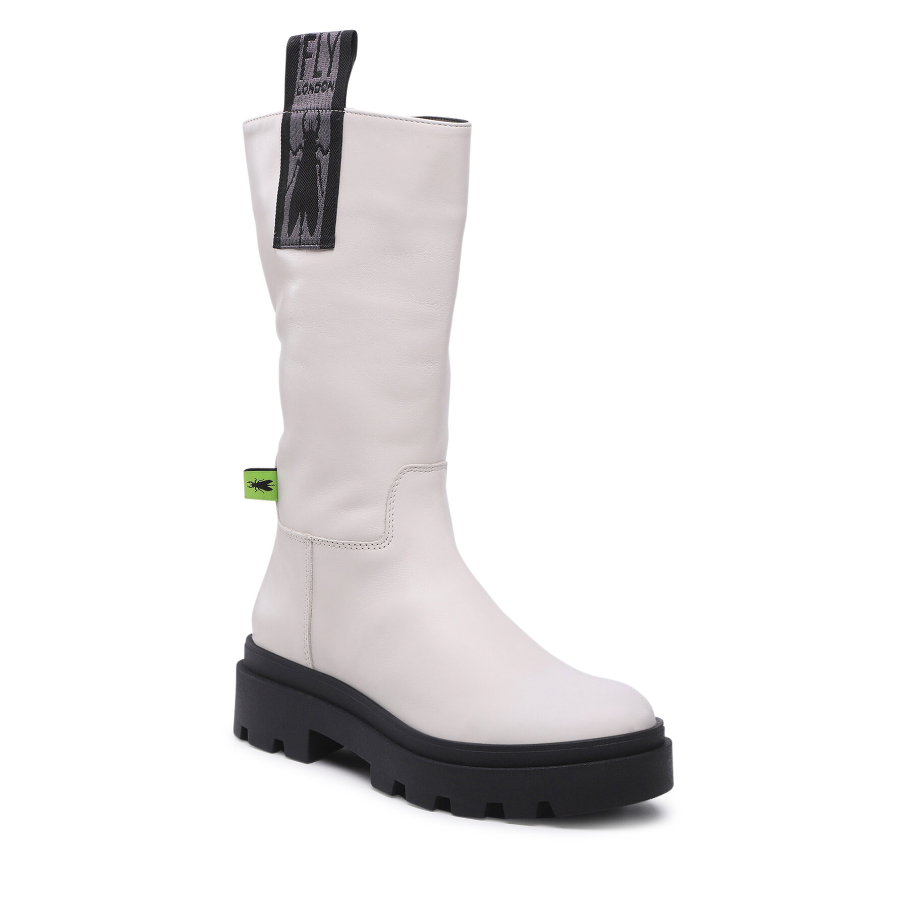Botine Fly London Jalofly P144882001 Offwhite epantofi.ro imagine noua