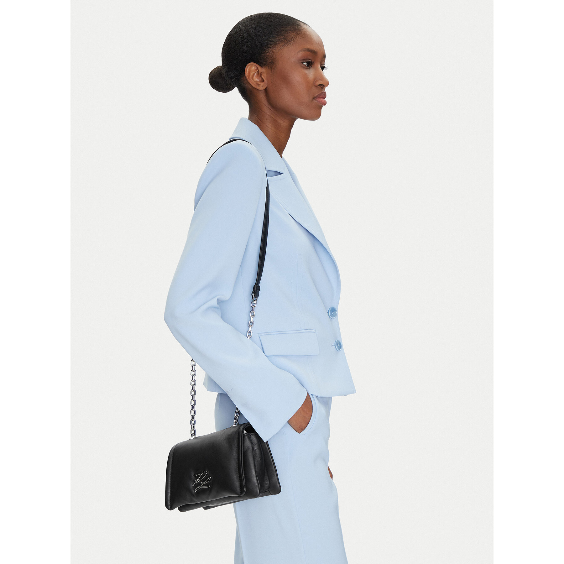 Geantă KARL LAGERFELD A1W30175 Negru