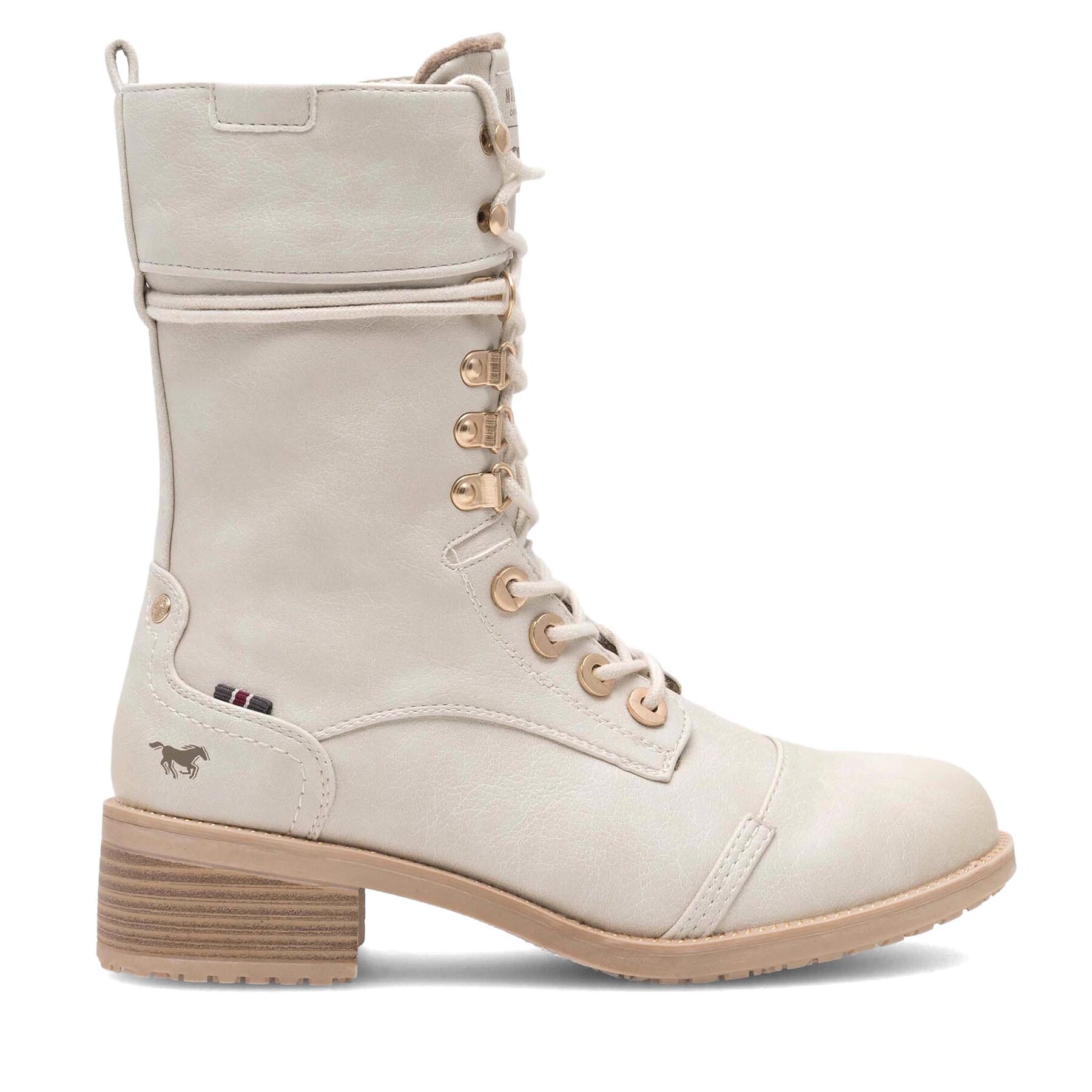 Botines Mustang 1402-501 Écru