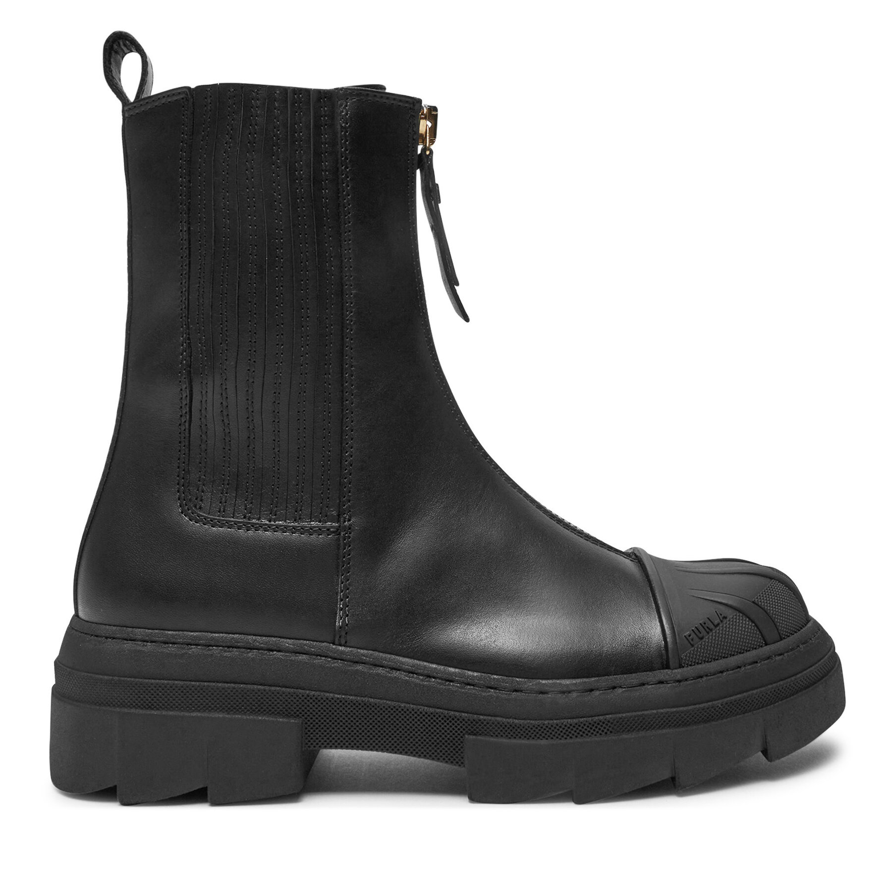 Боти тип челси Furla Gum YG95FGU BX3506 O6000 Черен