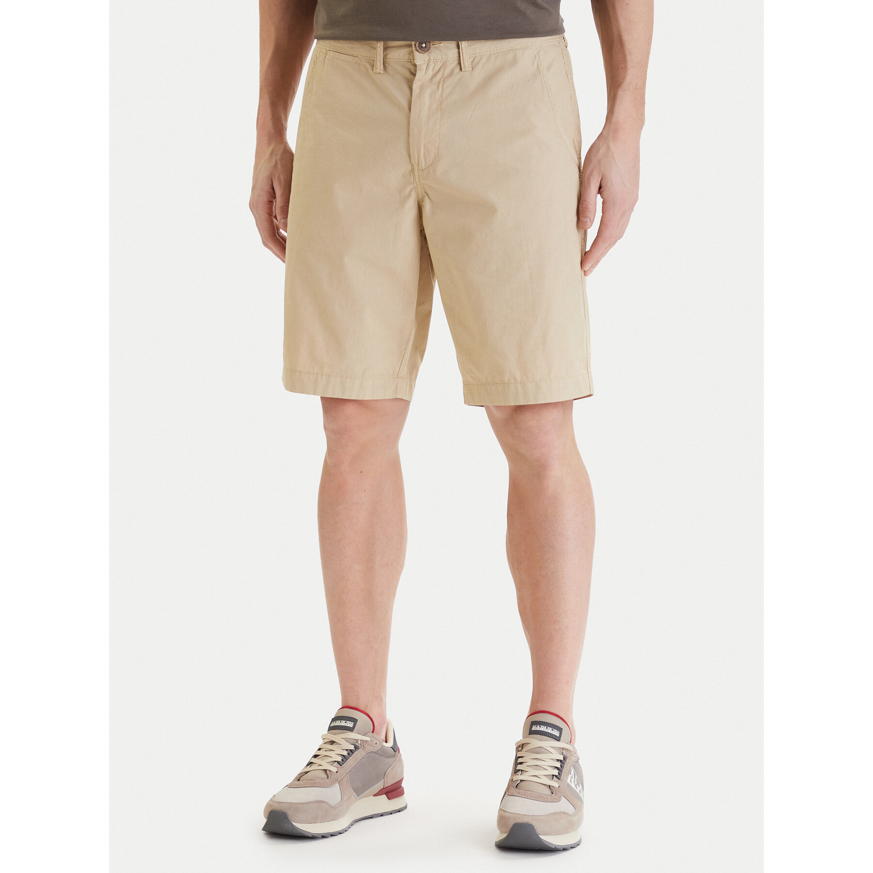 Napapijri Stoffshorts Nakuru 6 NP0A4HRV Beige Regular Fit
