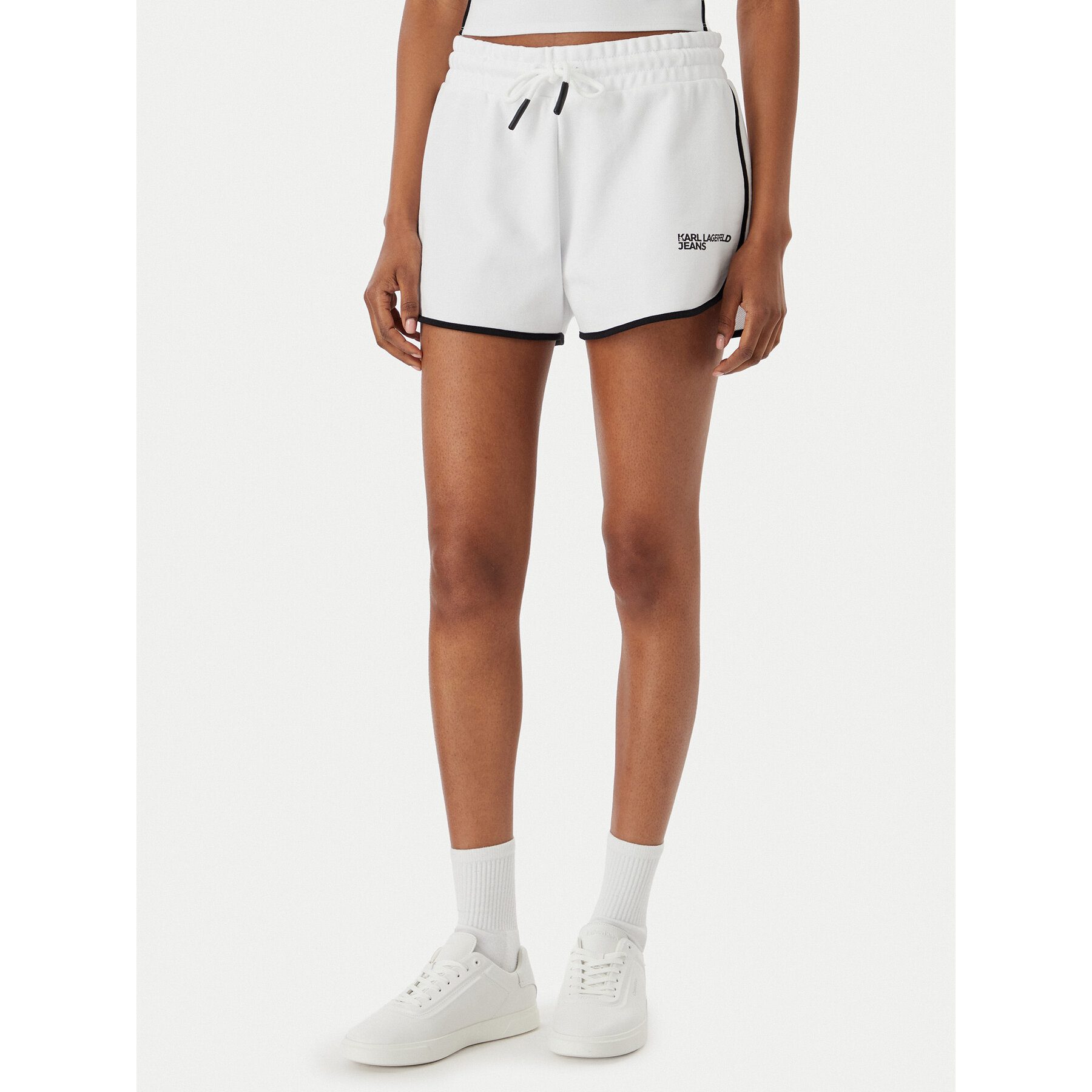 Karl Lagerfeld Jeans Sportshorts B2W10125 Weiß Regular Fit