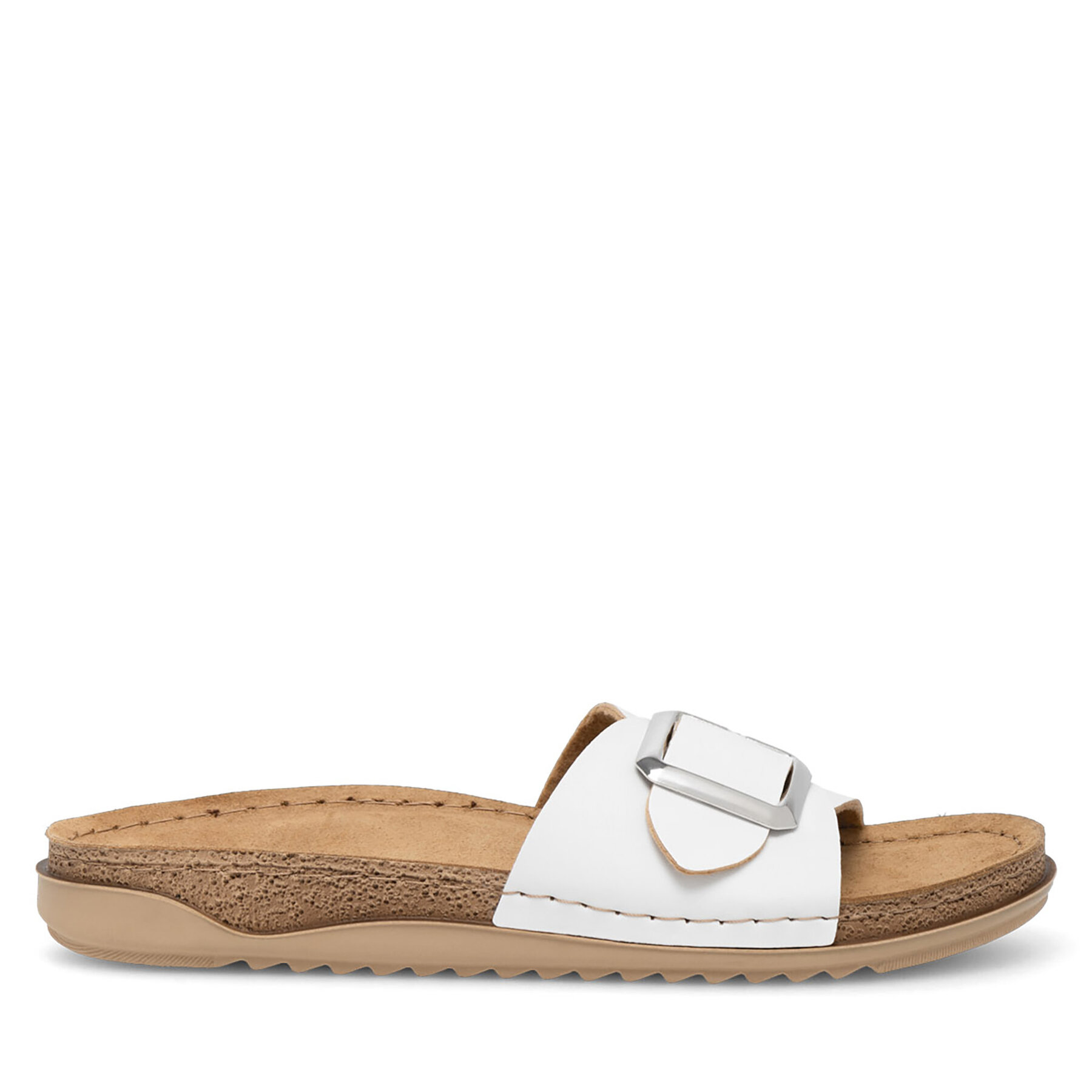 Damen Pantoletten Inblu, Schuhgröße 36, Weiß, AA370100