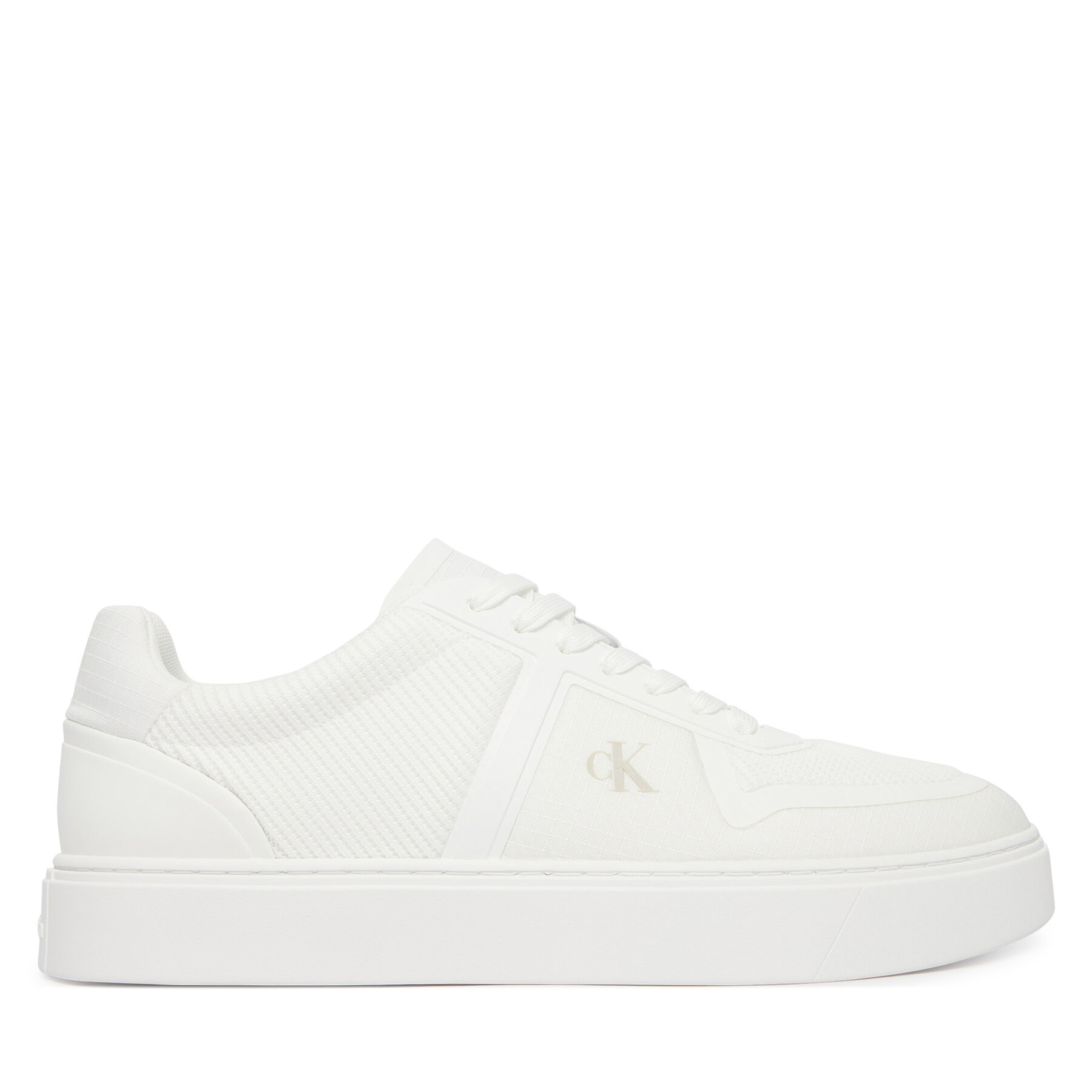 Superge Calvin Klein Classic Cups Laceup Knit HM0HM02130 Bela