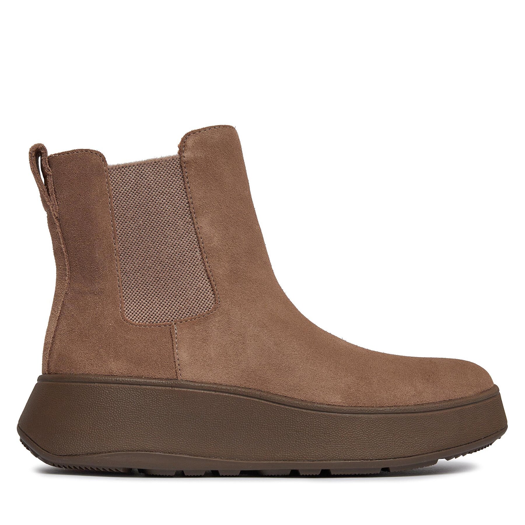 Členková obuv s elastickým prvkom FitFlop F-Mode GR7-A76 Sivá