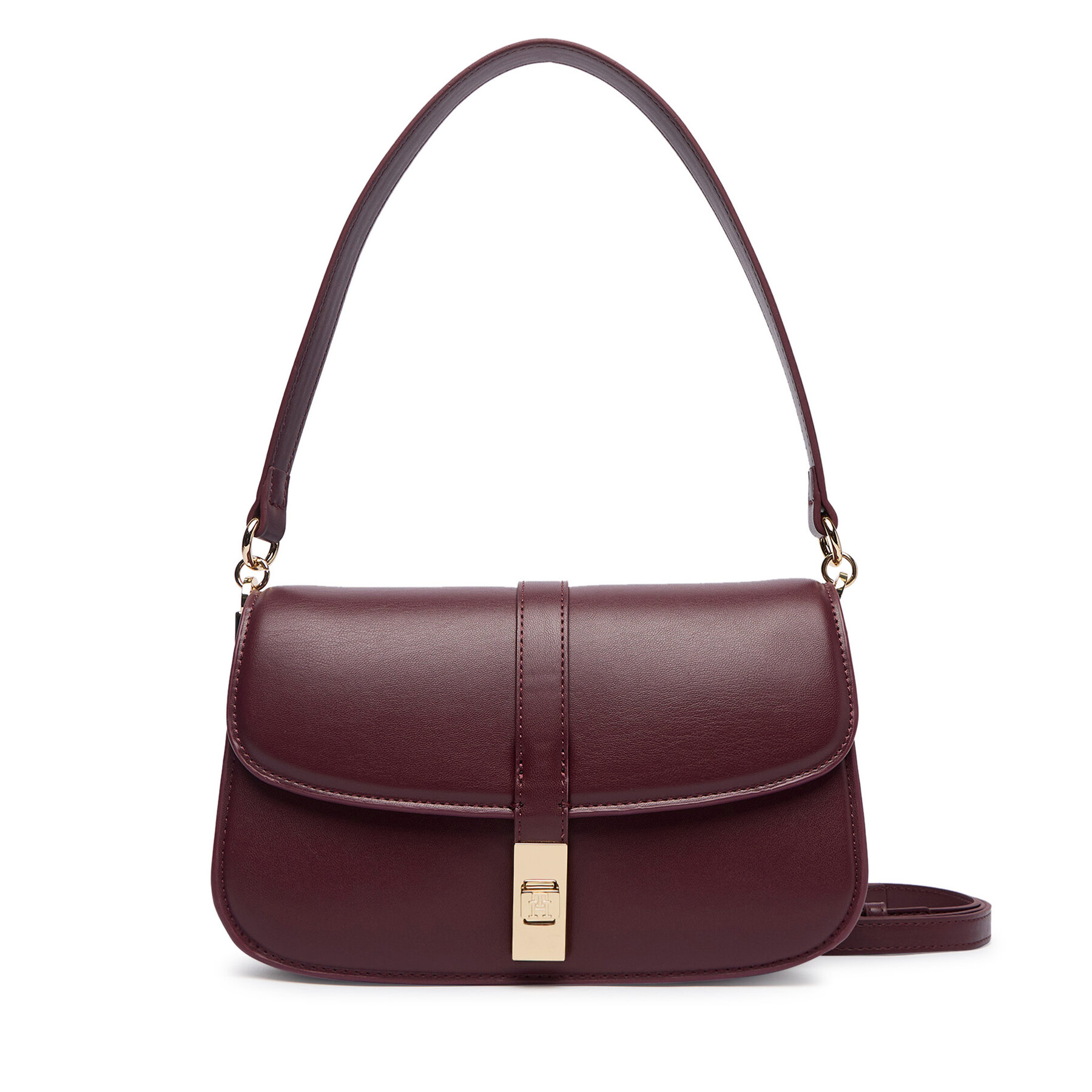 Geantă Tommy Hilfiger Th Heritage Conv Crossover AW0AW19321 Vișiniu