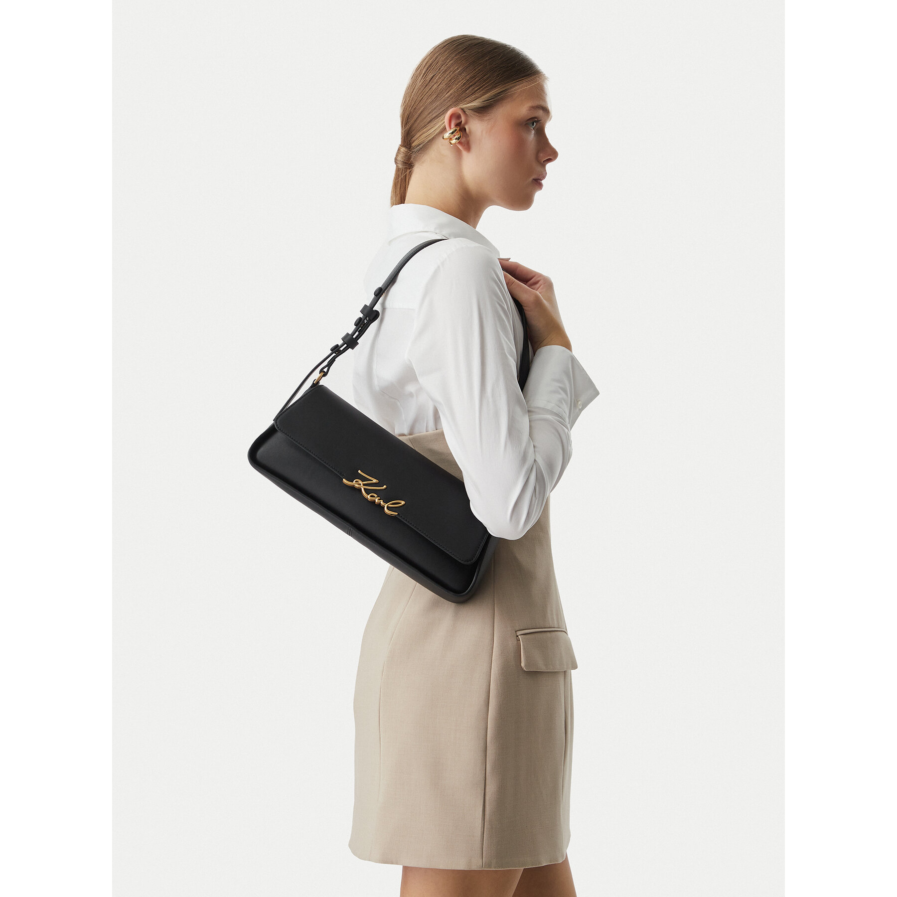 Geantă KARL LAGERFELD B3W30021 Negru