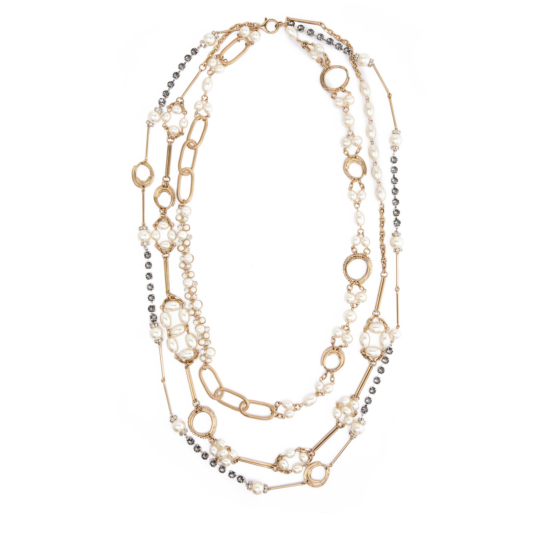 Colier Weekend Max Mara Jabot 2525756065650 Auriu