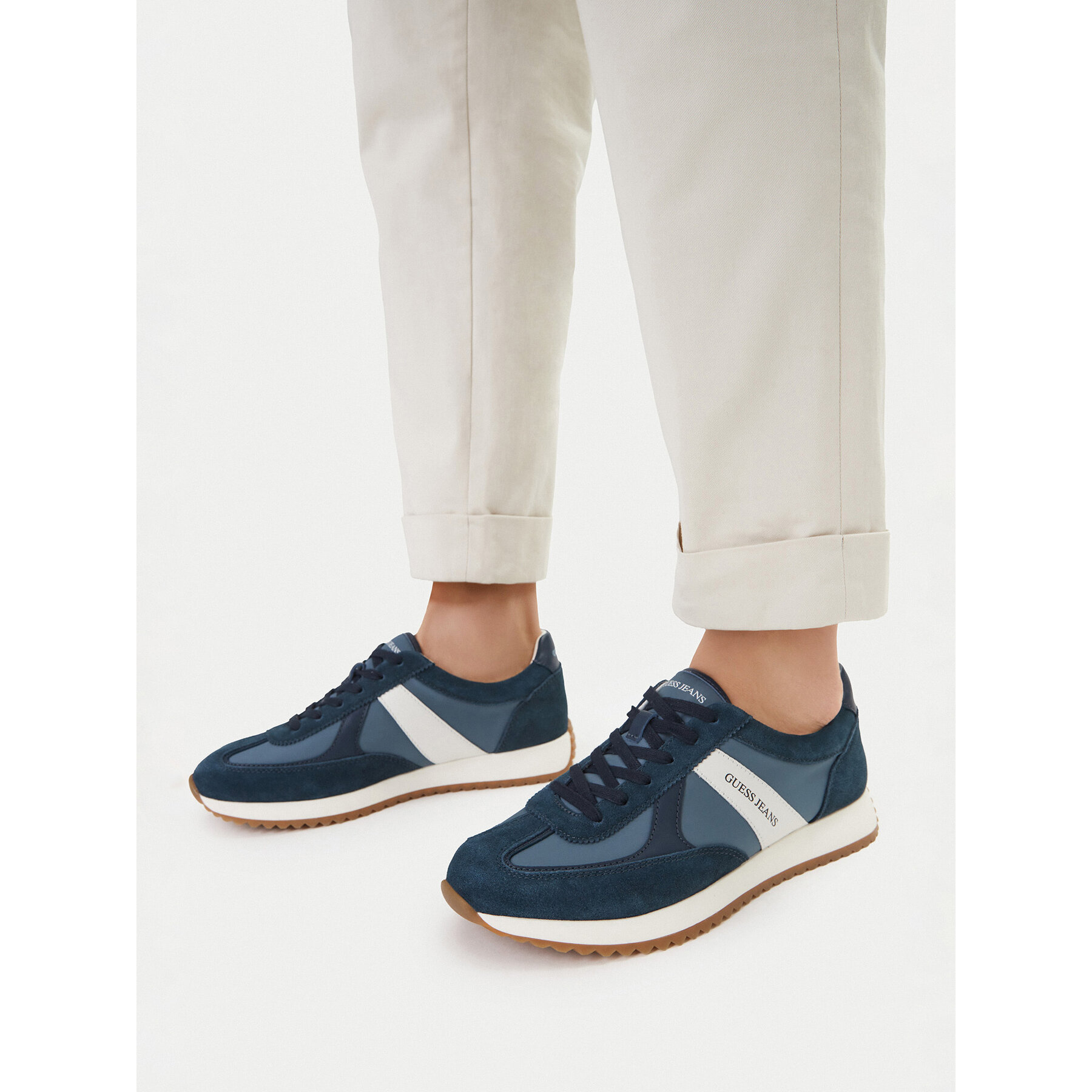 Sneakers Guess Jeans EO-ORLANDO-01 126AM Bleumarin