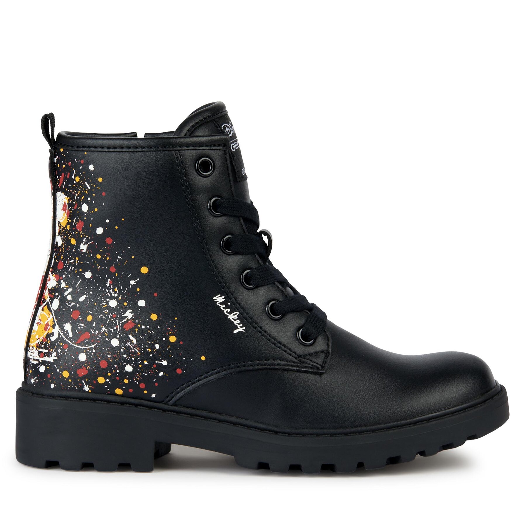 Outdoorová obuv Geox J Casey Girl J2620D 000BC C9240 M Čierna