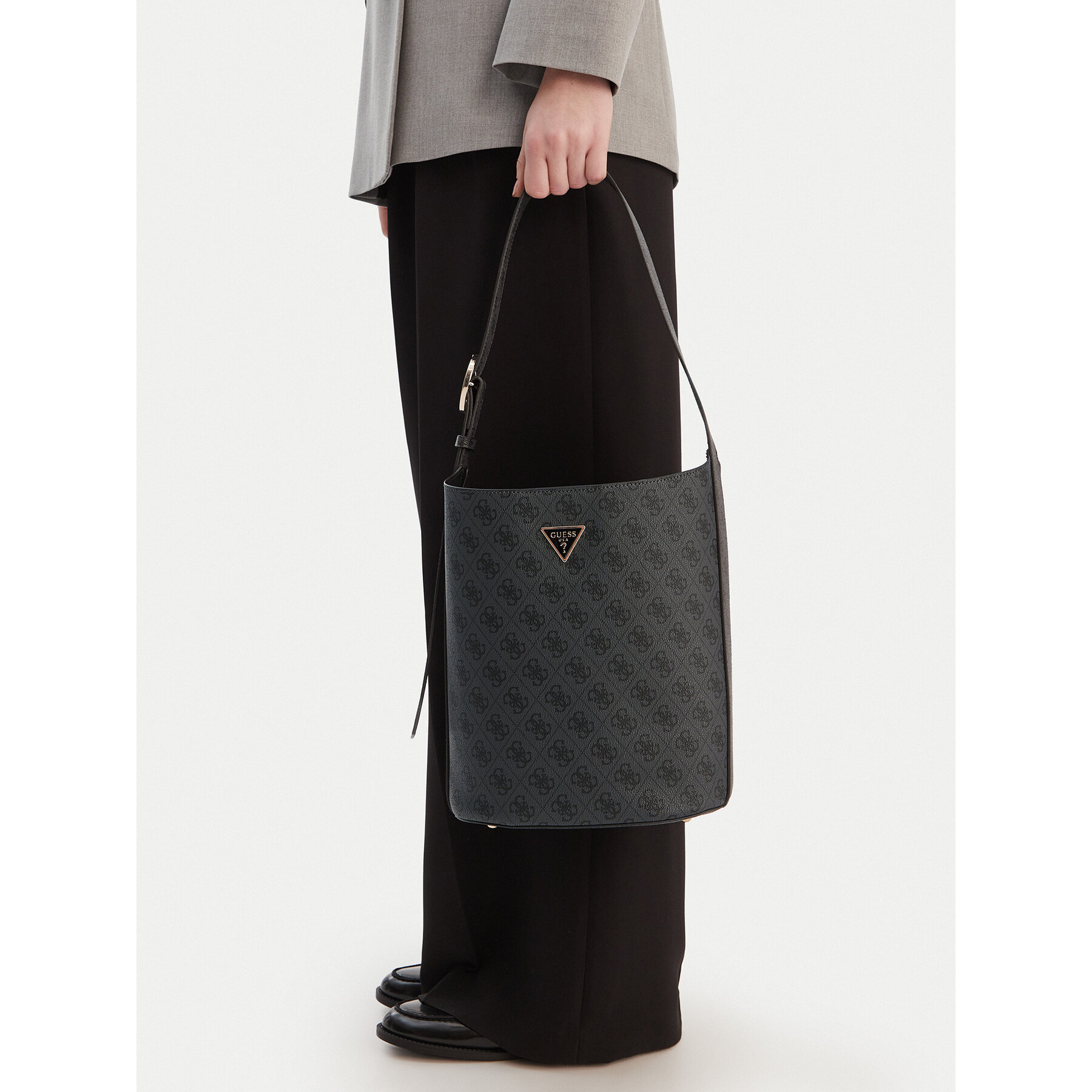 Дамска чанта Guess Meridian II HWSG69 74040 Сив