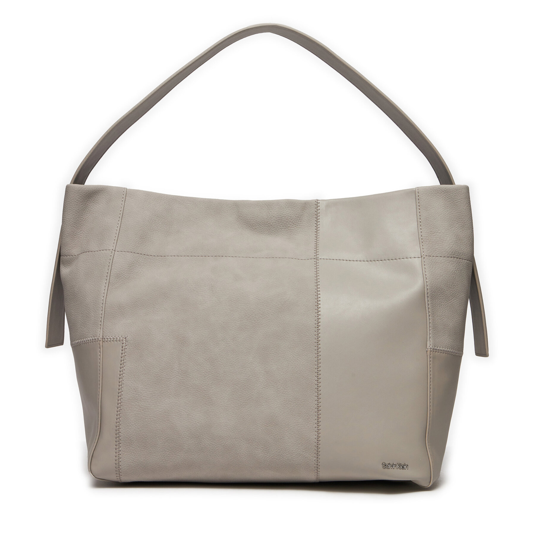 Kabelka Calvin Klein Texture Block Large Shopper K60K611670 Béžová