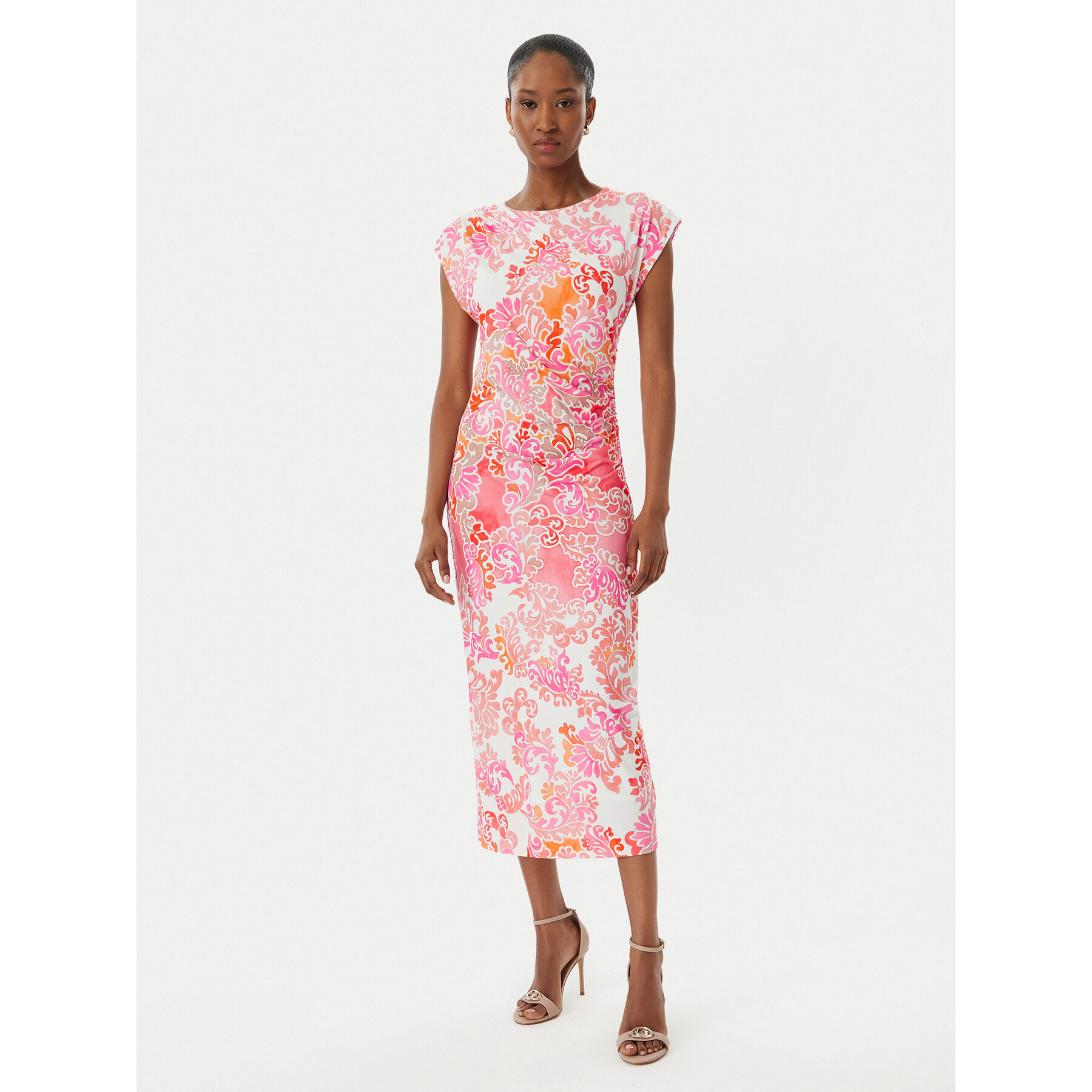 Hale Bob Coctailkleid Thora 5ZLG662A Rosa Slim Fit