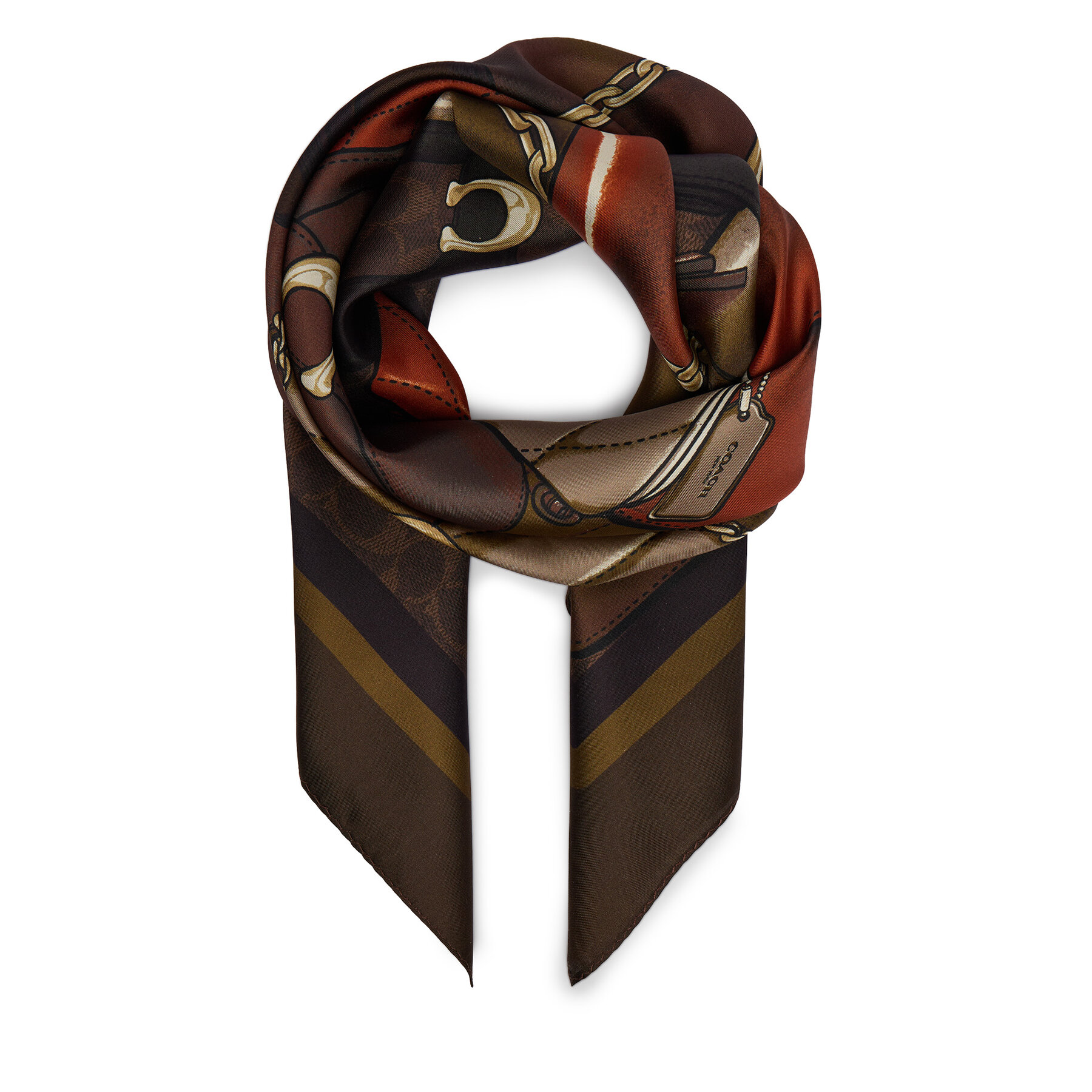 Φουλάρι Coach 29CAS76 Καφέ