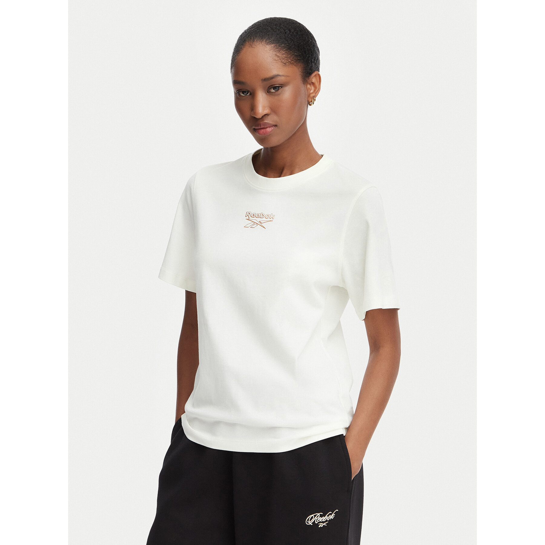 Reebok T-Shirt Nikolina RK25708CCW Creme Regular Fit