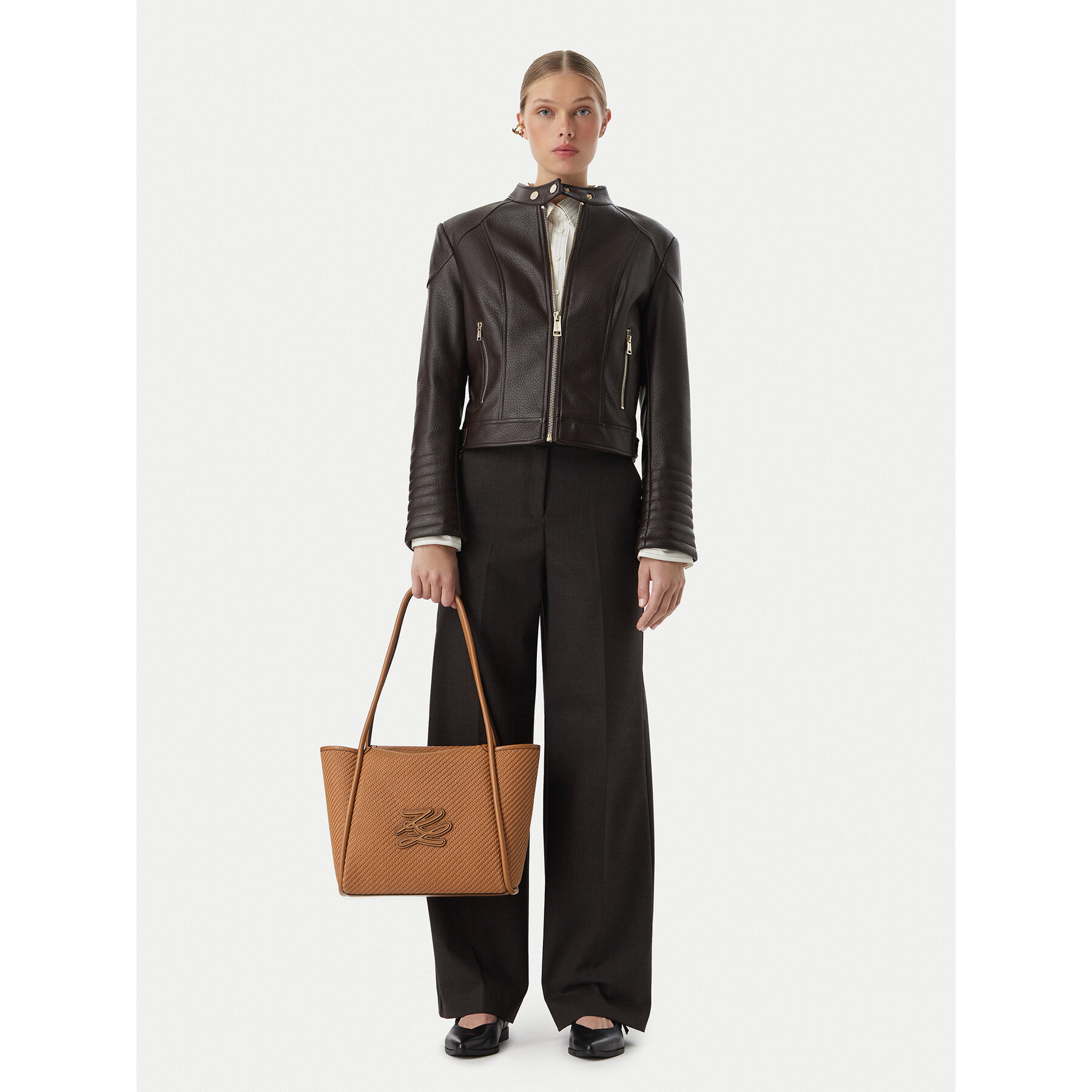 Torbica KARL LAGERFELD B3W30313 Smeđa