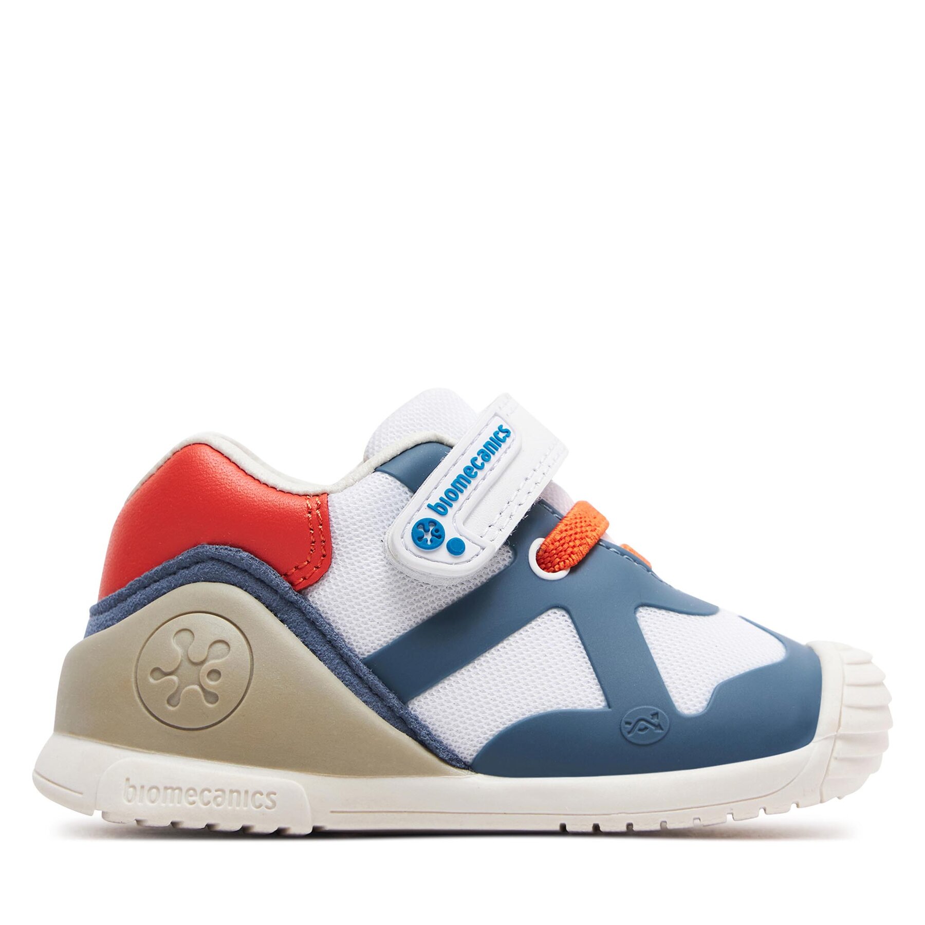 Sneakers Biomecanics 242151 A Blanco Y Naranja