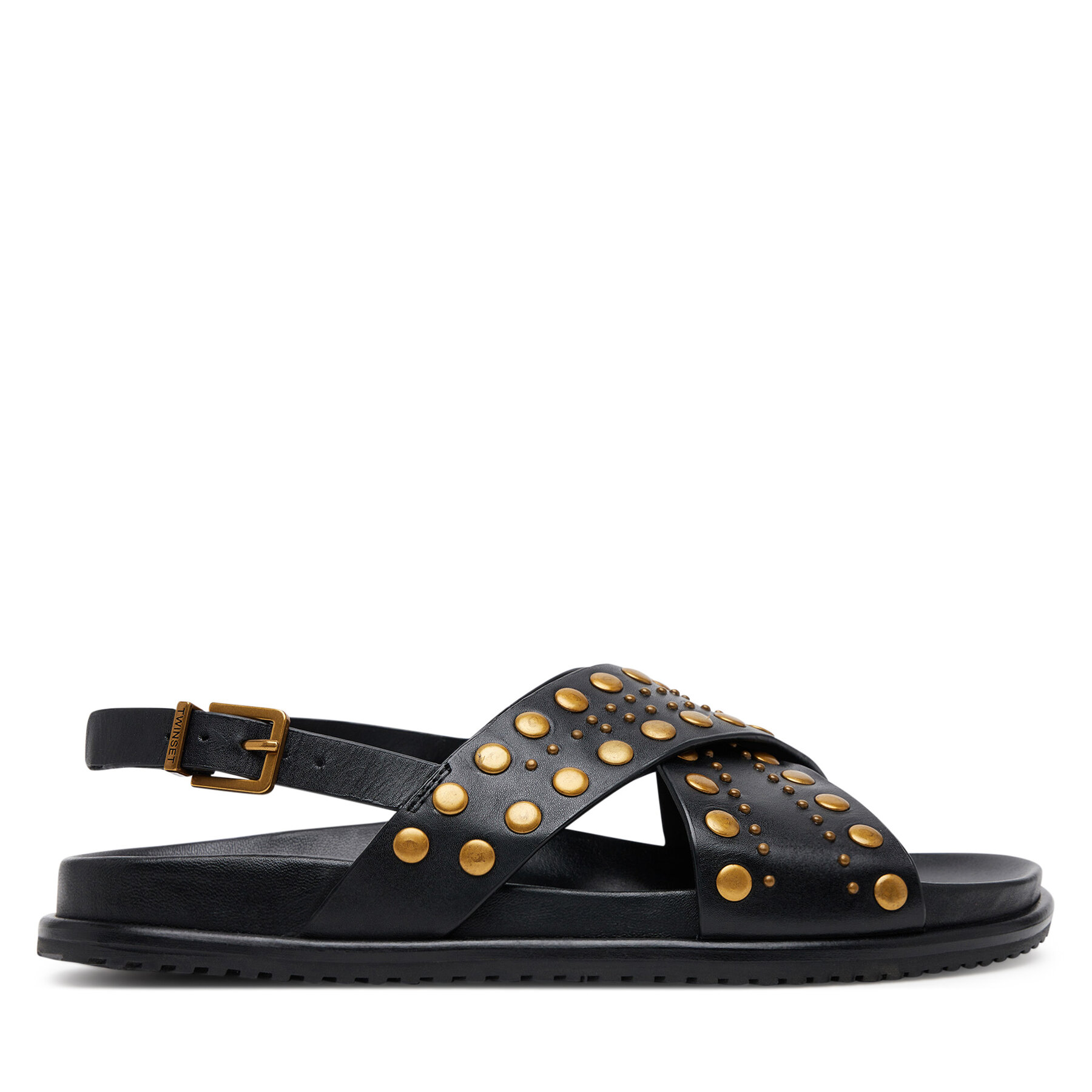 Sandále TWINSET 251TGT070 Čierna