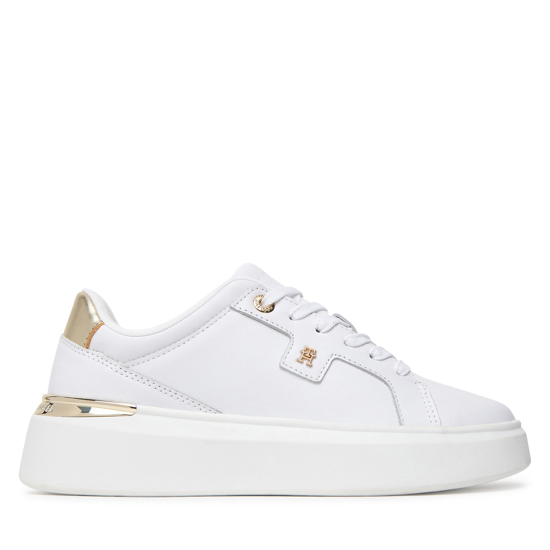 Tenisice Tommy Hilfiger Th Platform Chic Sneaker FW0FW09626 Bijela