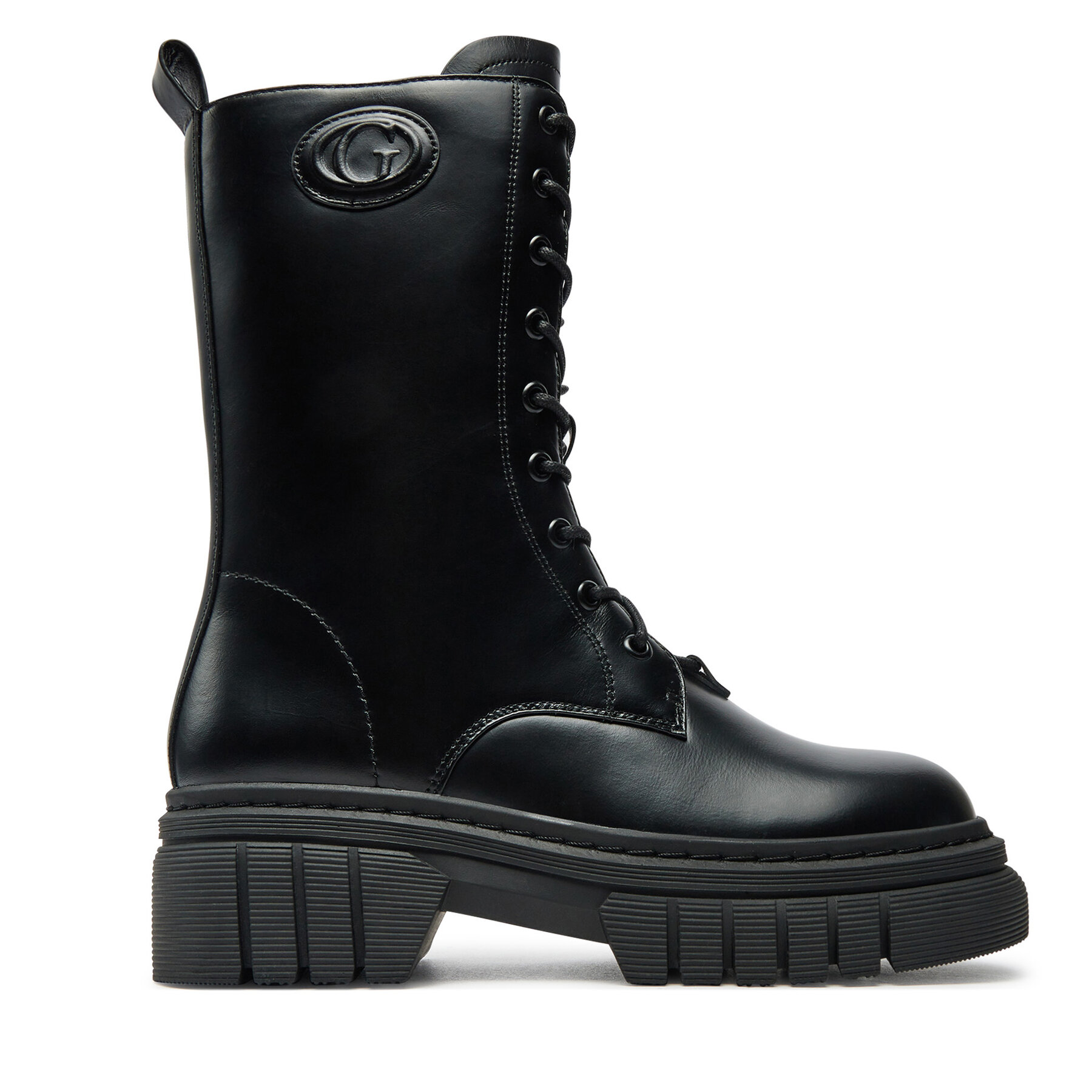 Schnürstiefeletten Guess Anita FLFANI LEA10 Schwarz