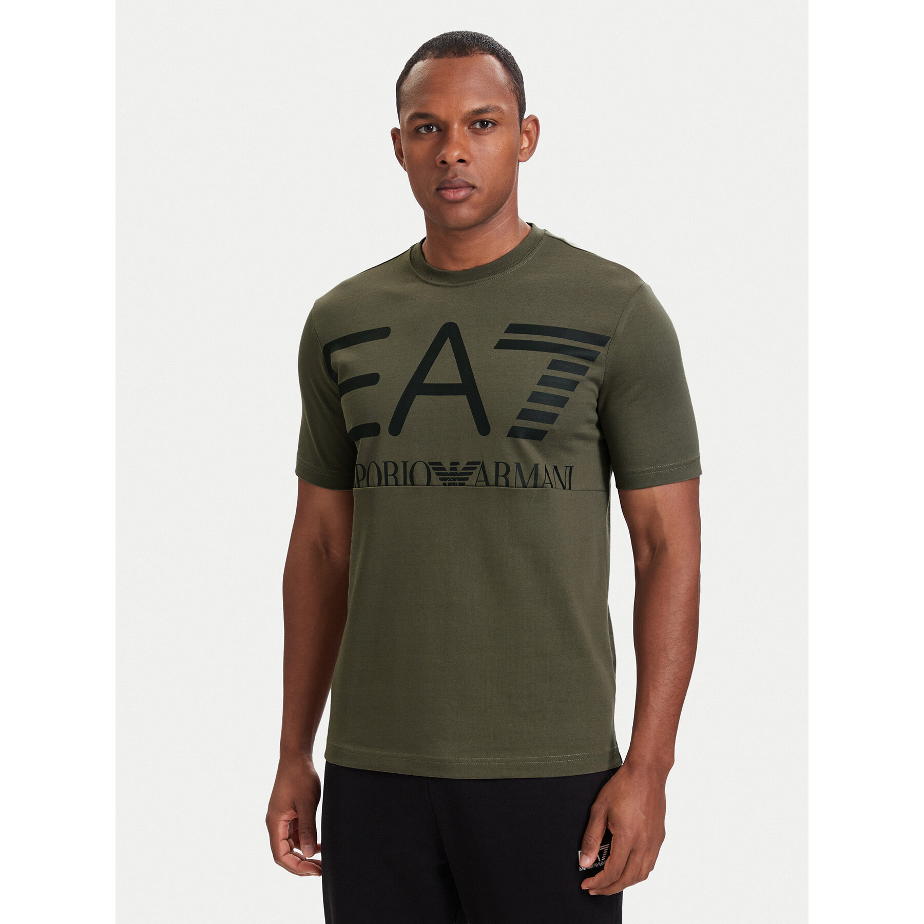 EA7 Emporio Armani T-Shirt 7M002200 AF27188 U7014 Grün Regular Fit