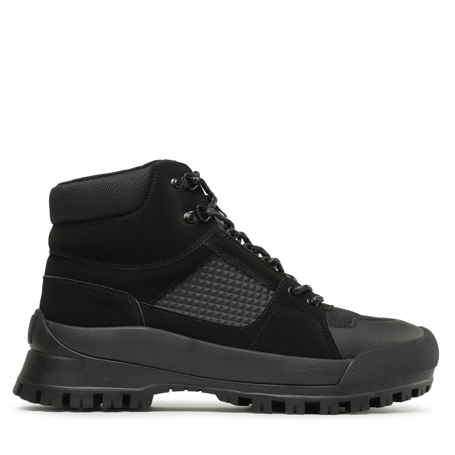 Kotníková obuv Tommy Jeans Tjm Urbans Boot Mid EM0EM01339 Černá