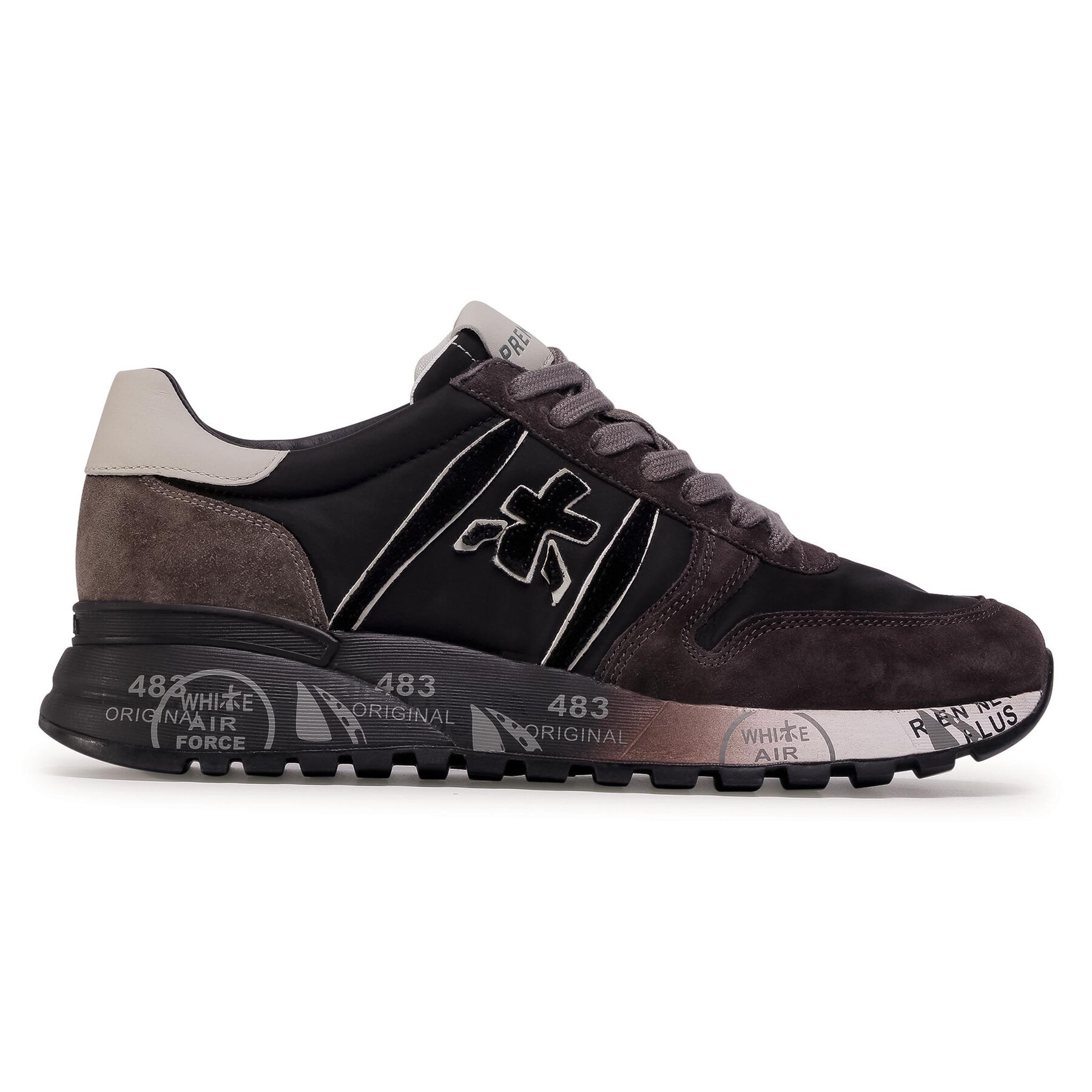 Sneakersy Premiata Lander 4951 Sivá