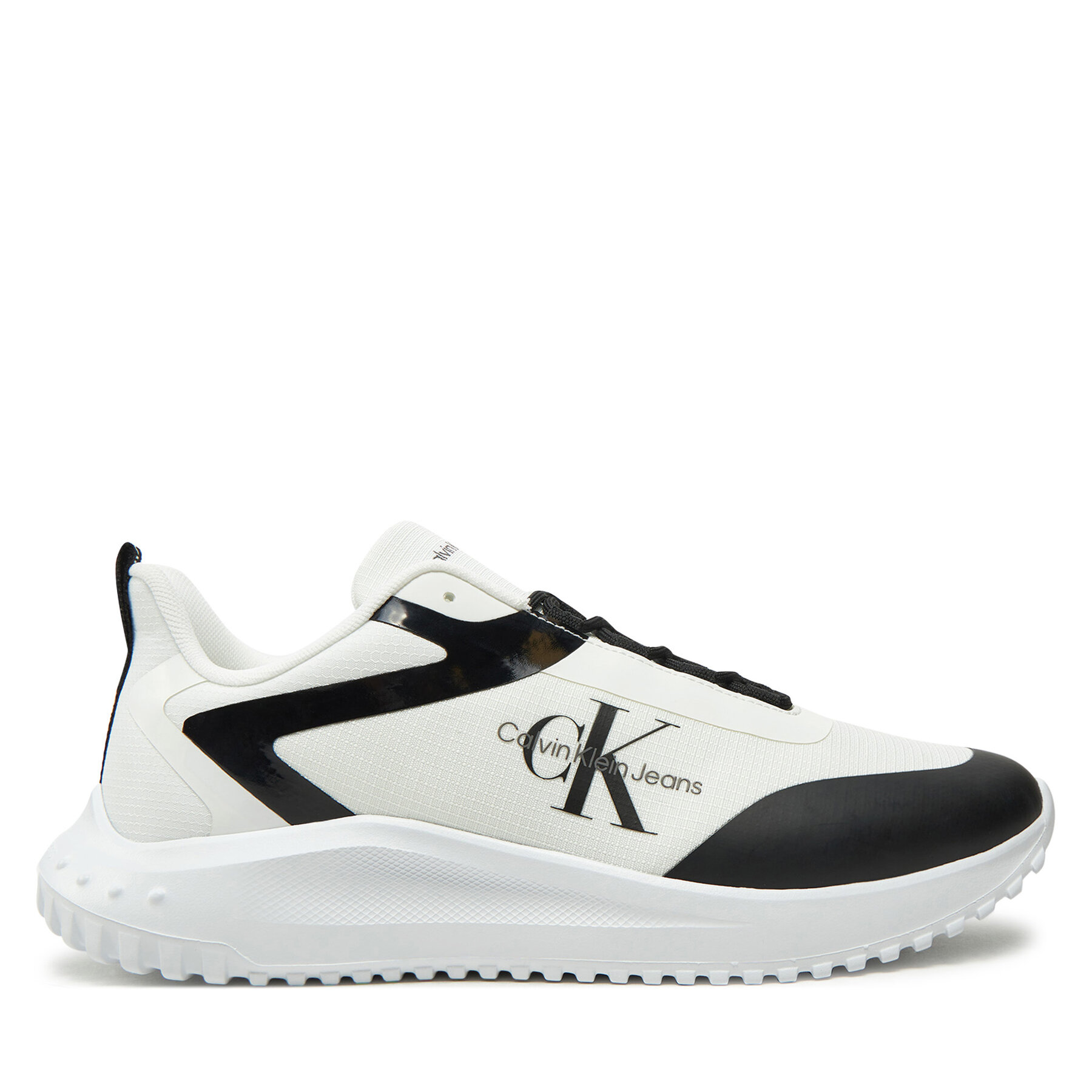 Sneakers Calvin Klein Jeans Eva Runner Low Lace Ml YM0YM00968 Blanc