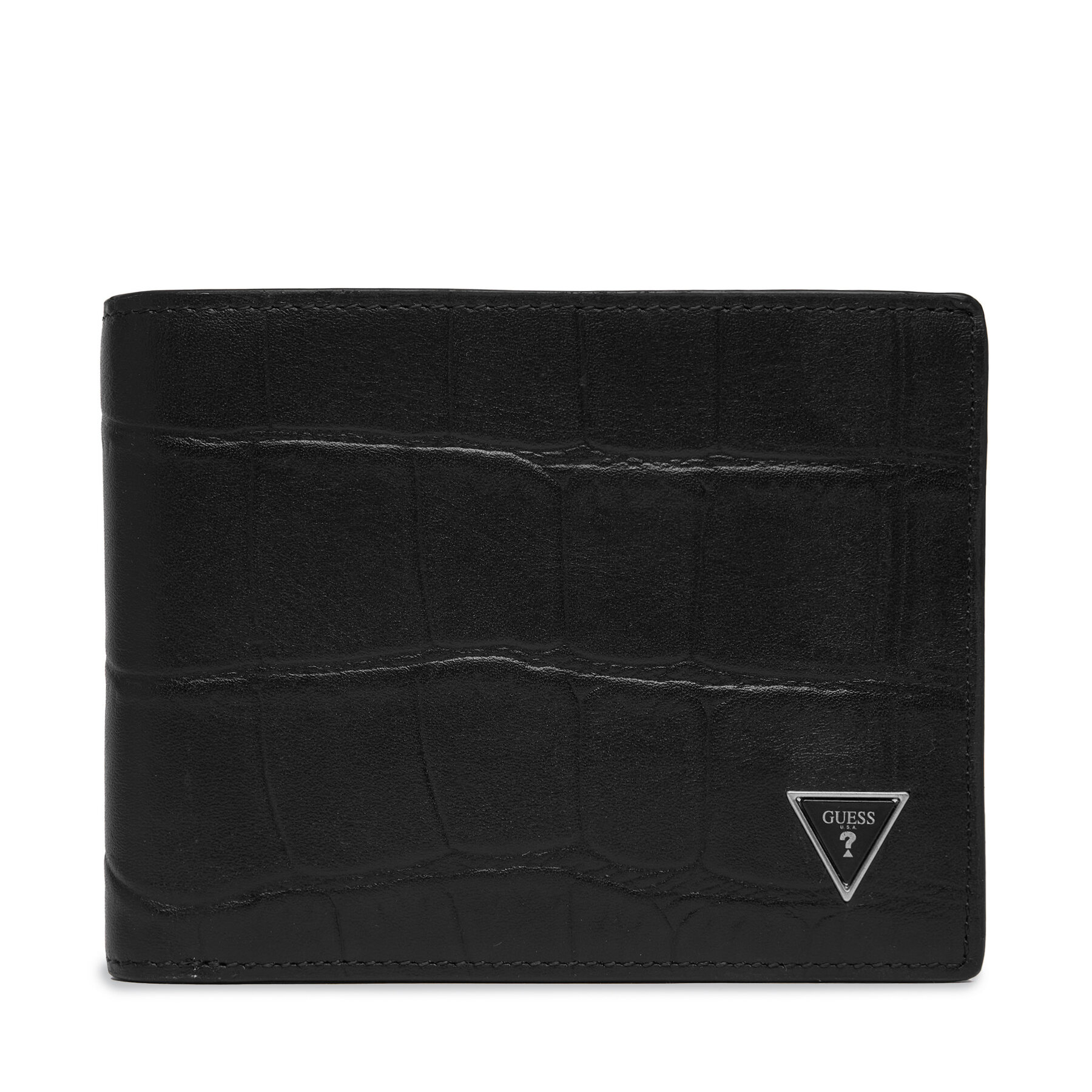 Портфейл Guess SMTOCR LEA20 Черен