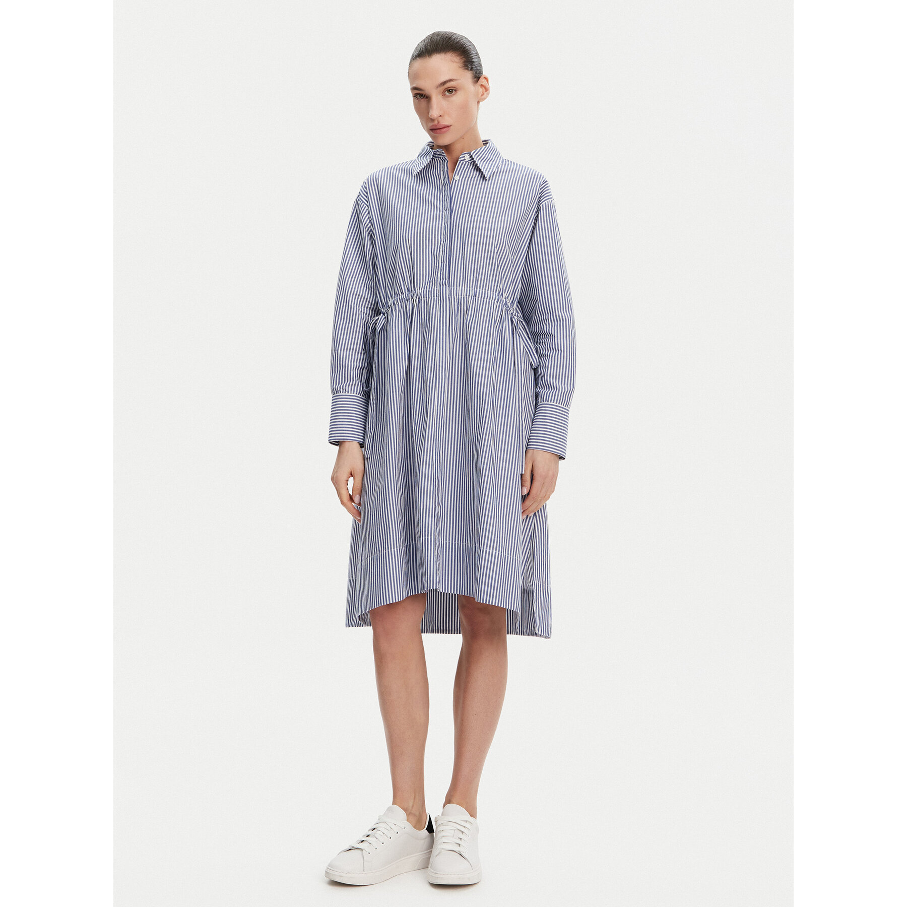 French Connection Hemdkleid 71NZT Blau Regular Fit