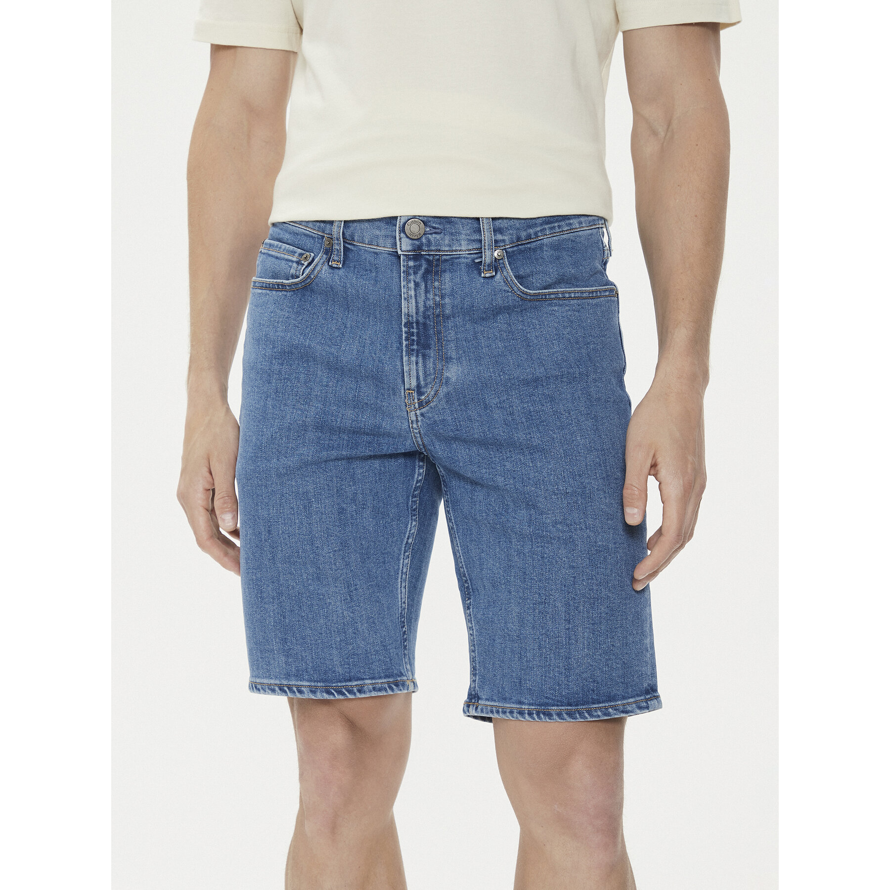 Calvin Klein Jeansshorts K10K112941 Blau Slim Fit